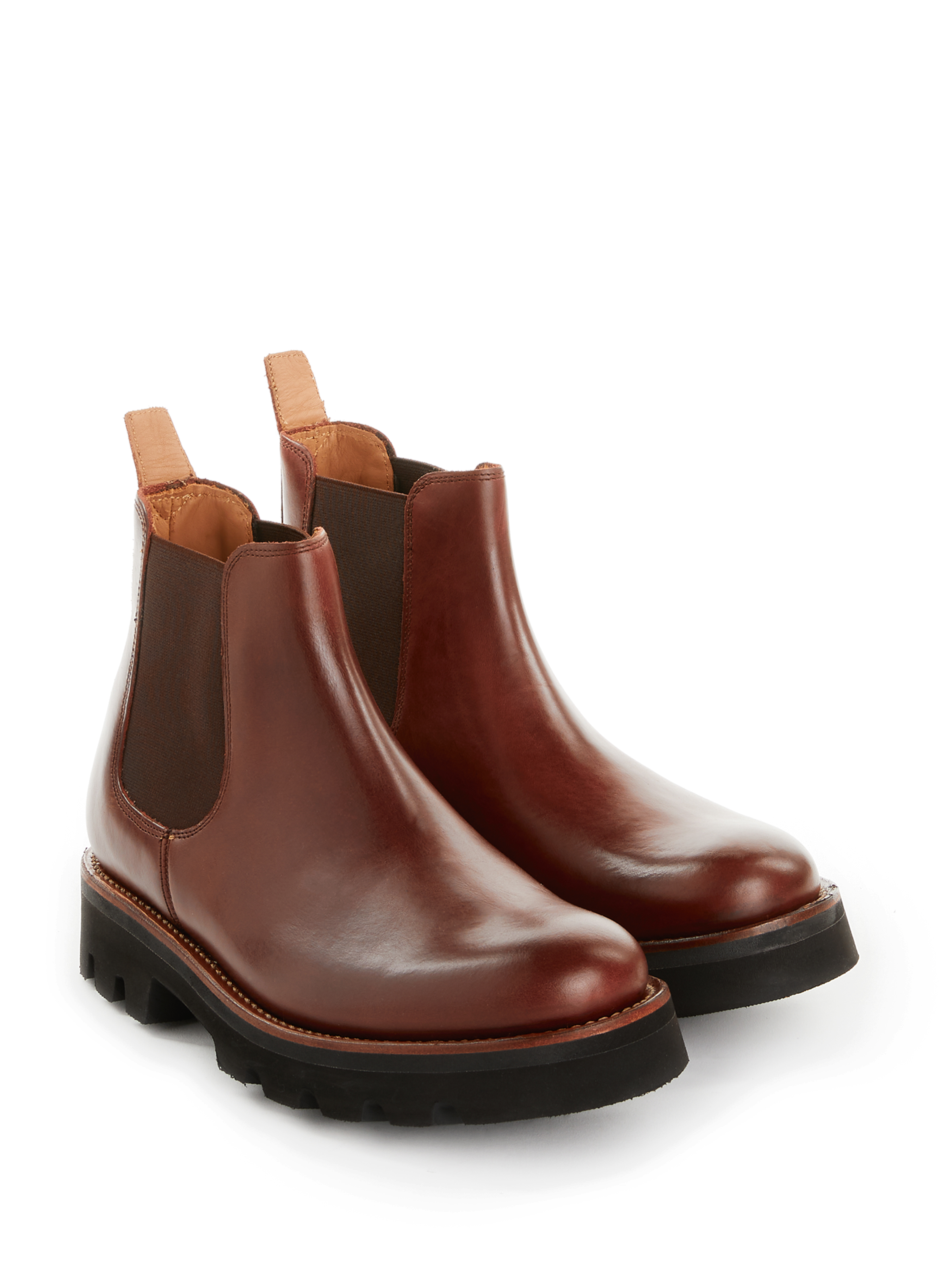 Bottines Warner en cuir