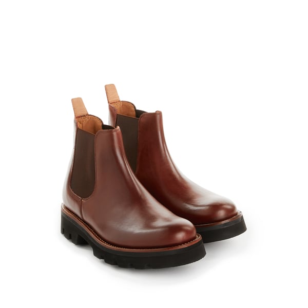Bottines Warner en cuir