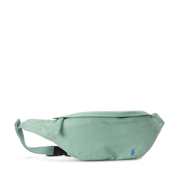 Shop Polo Ralph Lauren Cotton Belt Bag In Green