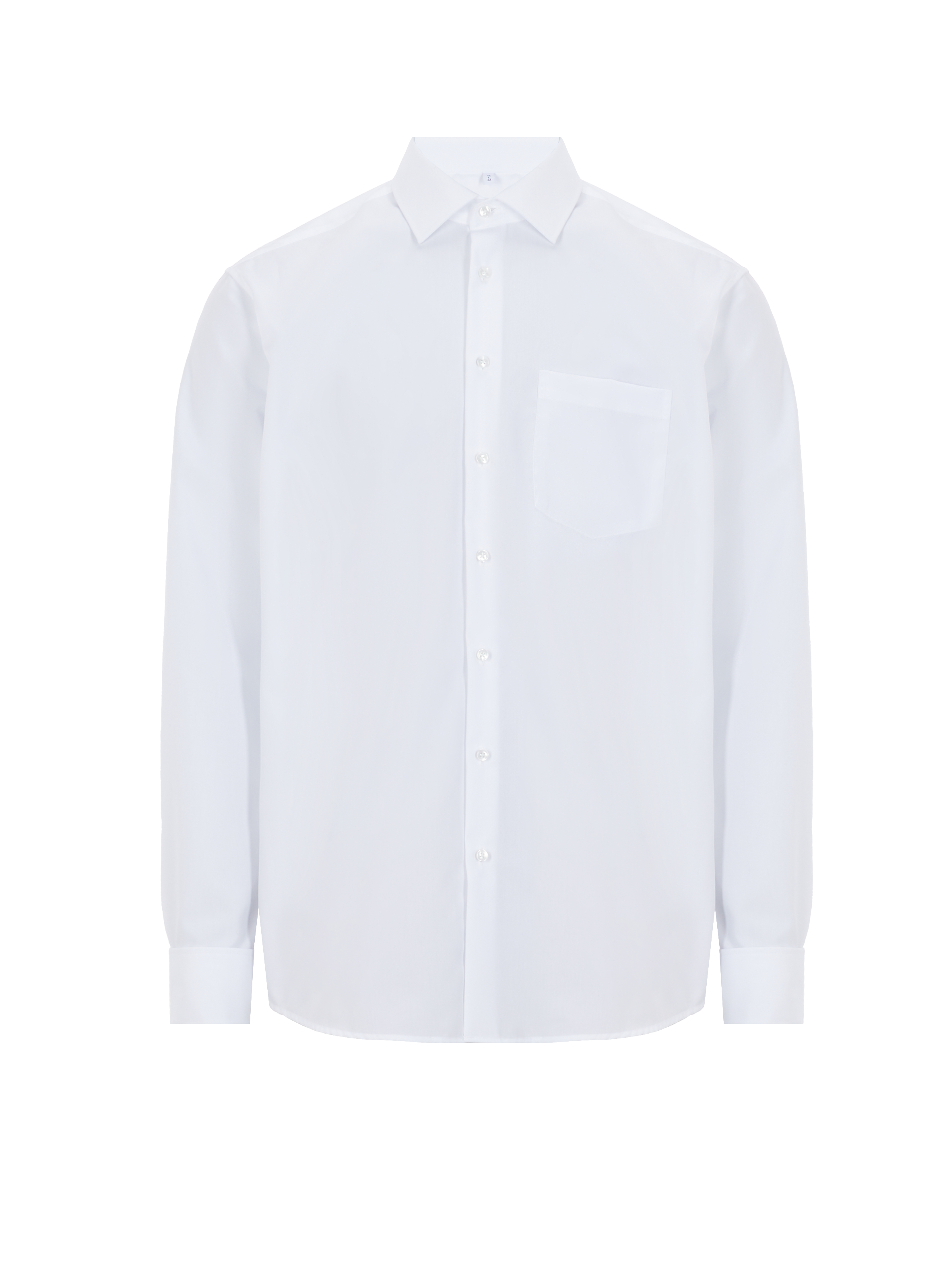 Chemise regular en coton Kent SEIDENSTICKER Blanc
