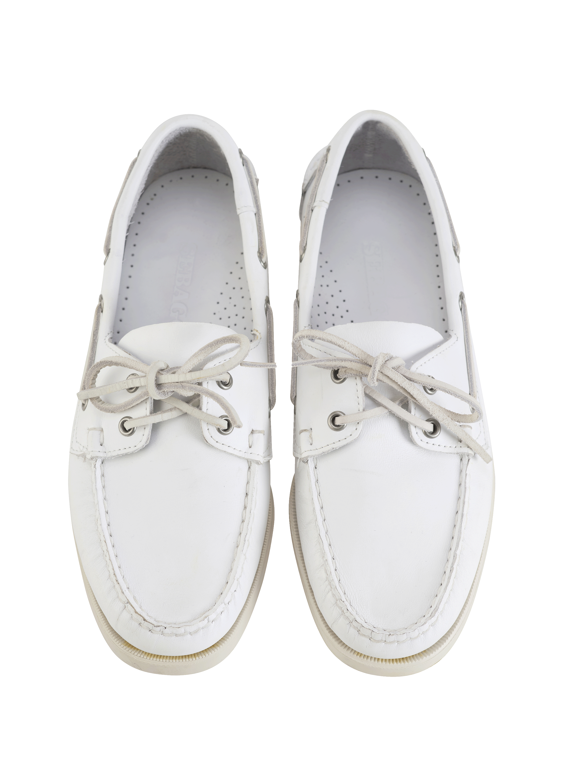 Portland leather moccasins SEBAGO White