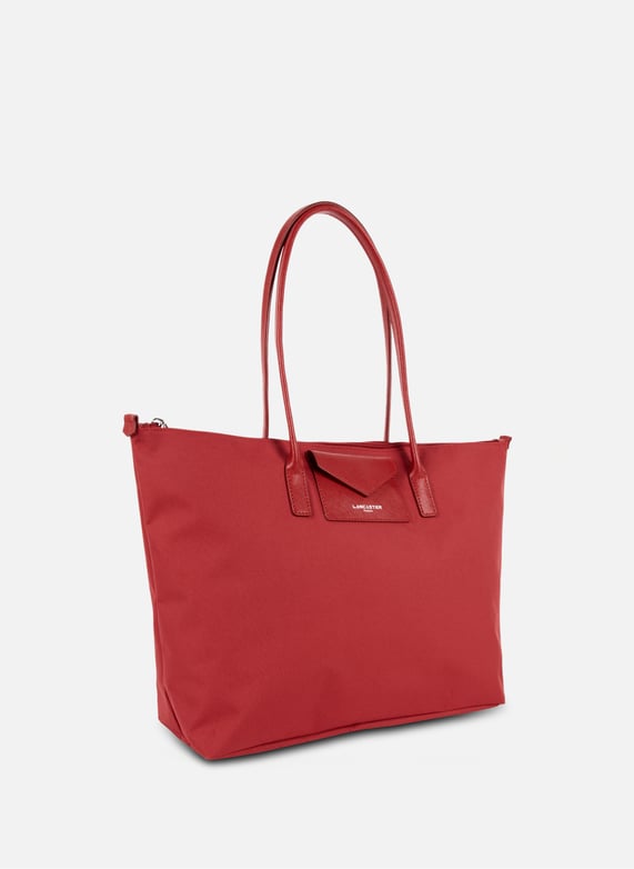 Large tote bag - Smart KBA | Red by LANCASTER Large tote bag - Smart KBA Red