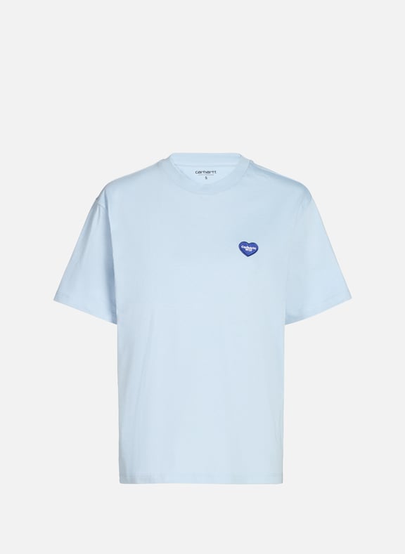 T-shirt S/S Heart II Blue by CARHARTT WIP CARHARTT WIP T-shirt S/S Heart II Blue