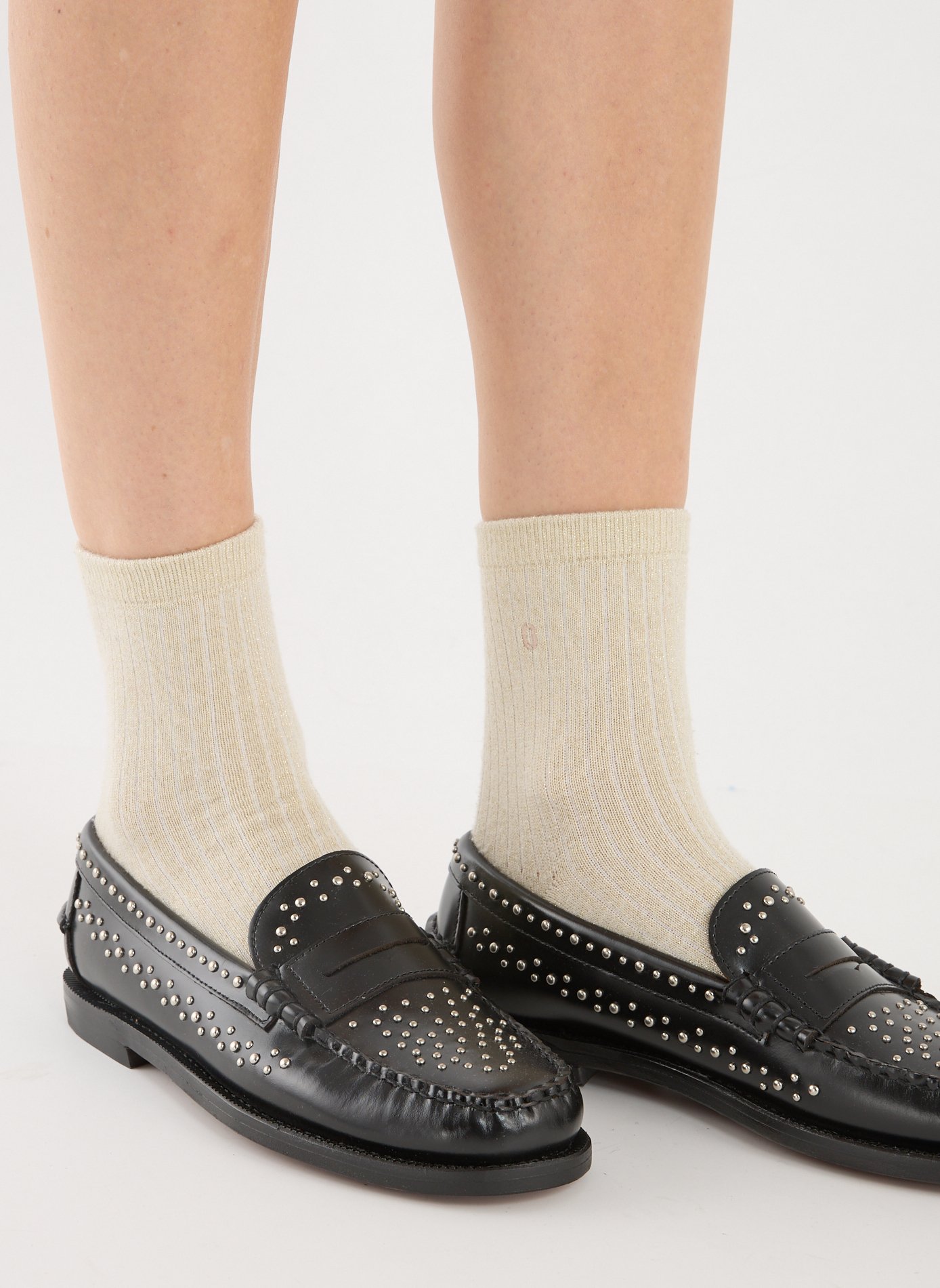 Mocassins en cuir Dan Studs SEBAGO Noir