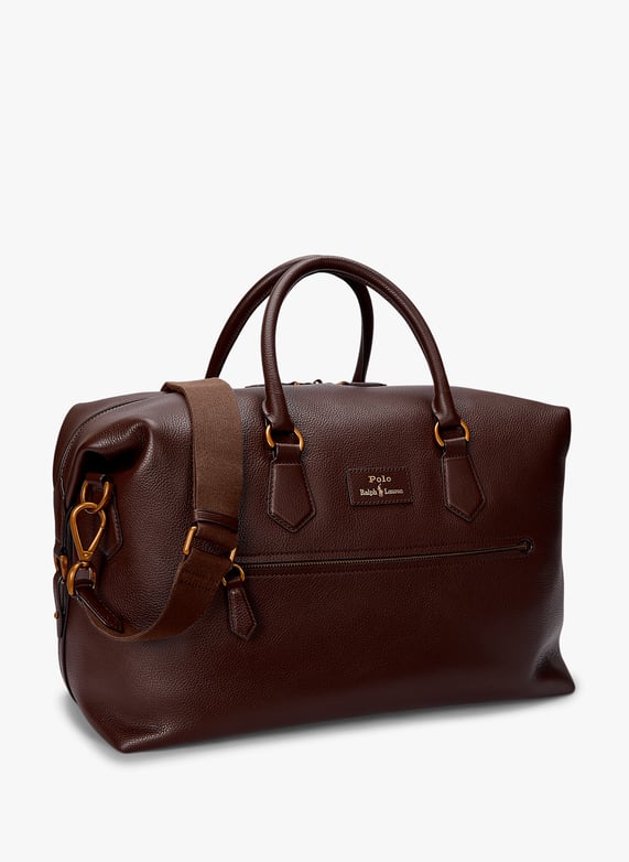 Sac week-end en cuir | Marron by POLO RALPH LAUREN Sac week-end en cuir Marron