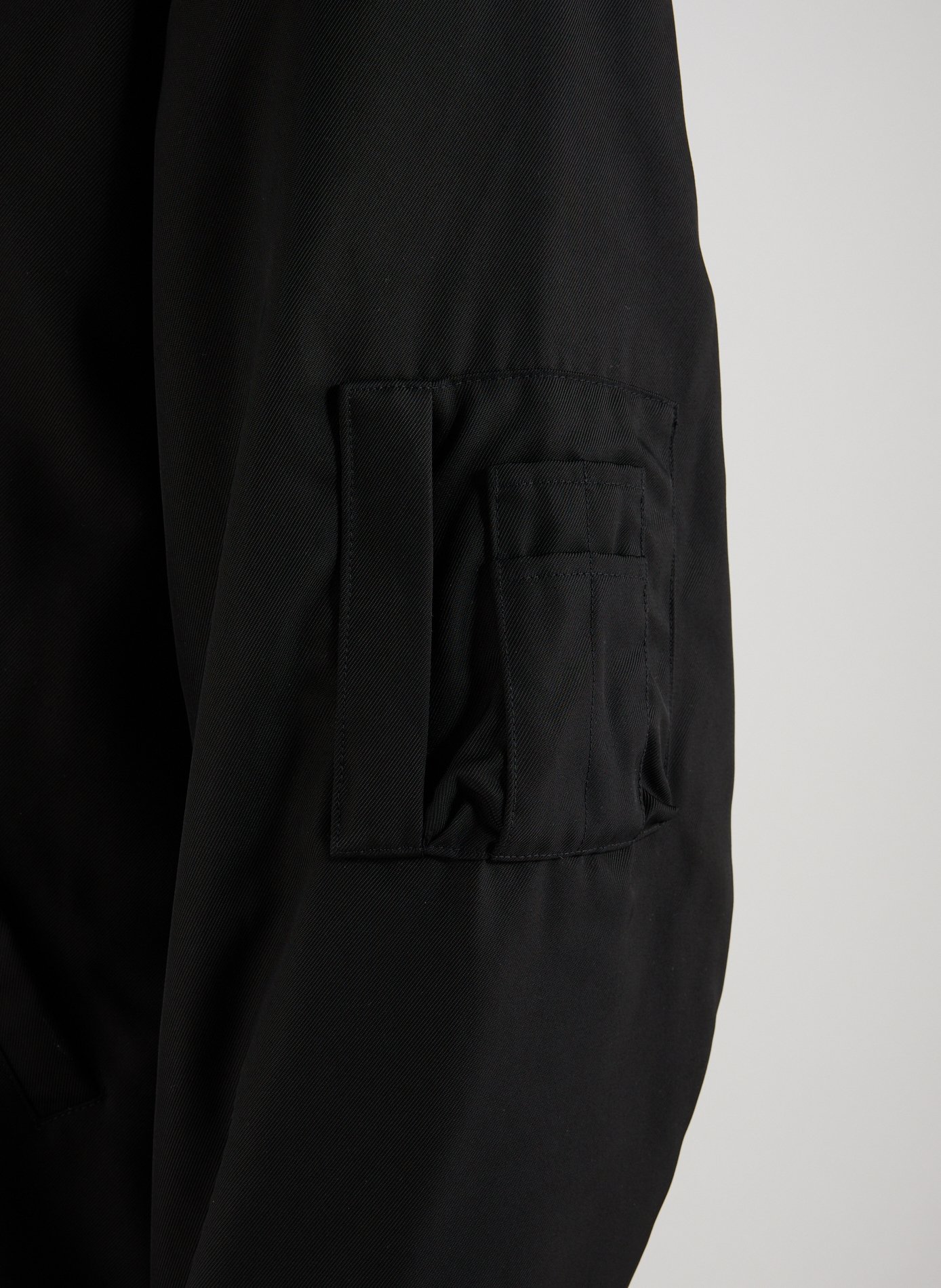 Bomber jacket with logo ARMANI EXCHANGE Black