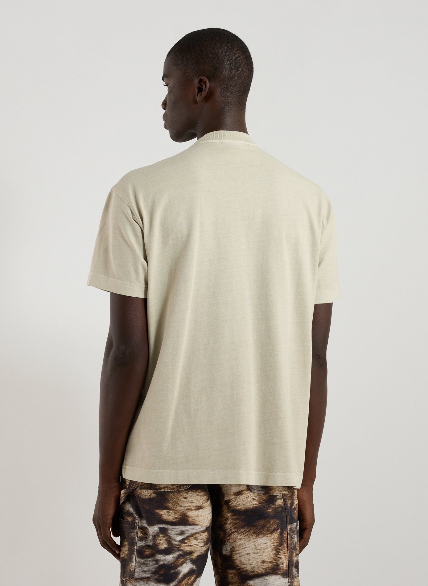 Classic Cotton T-Shirt CARHARTT WIP Beige