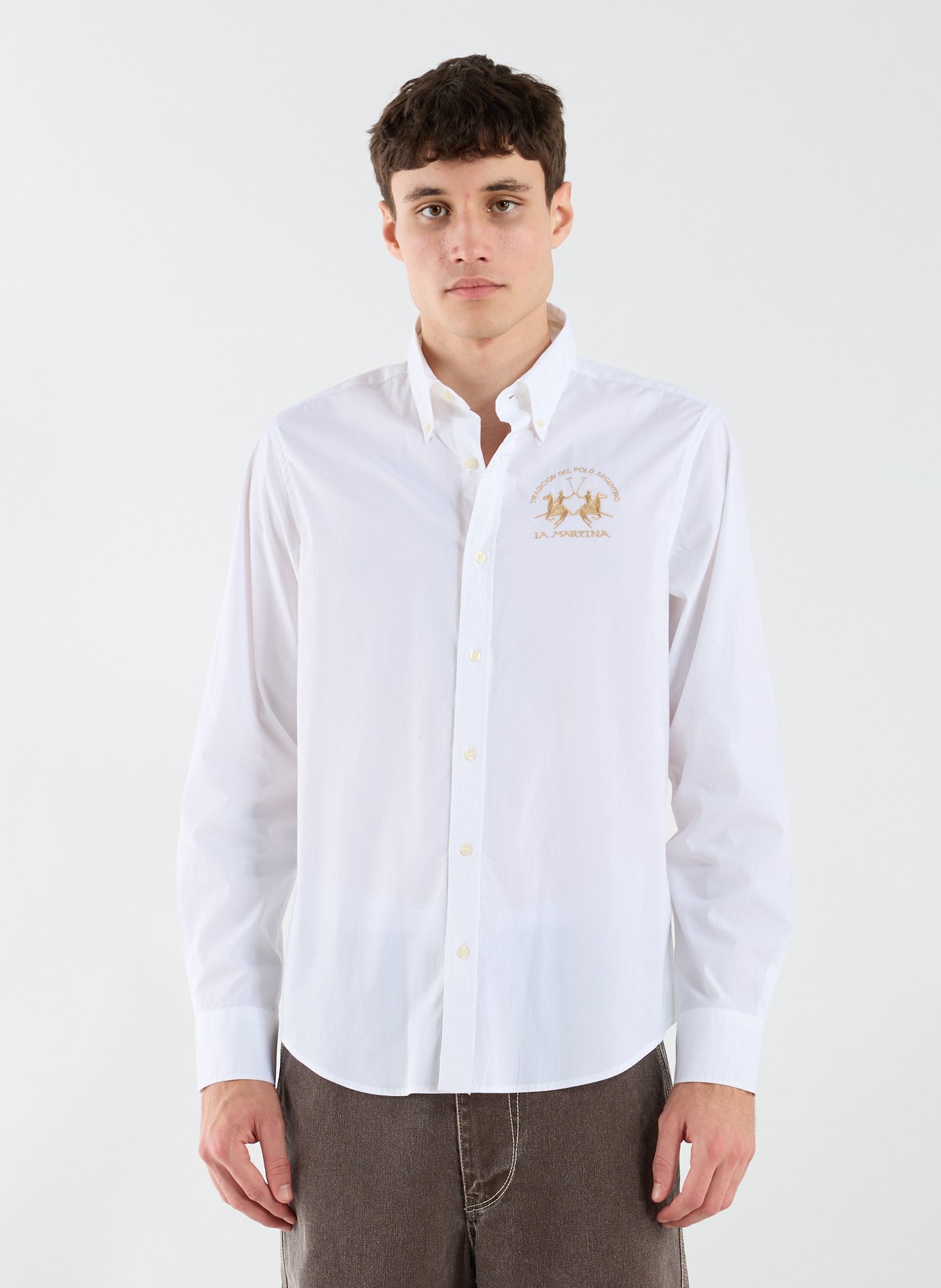 LA MARTINA  Cotton shirt White