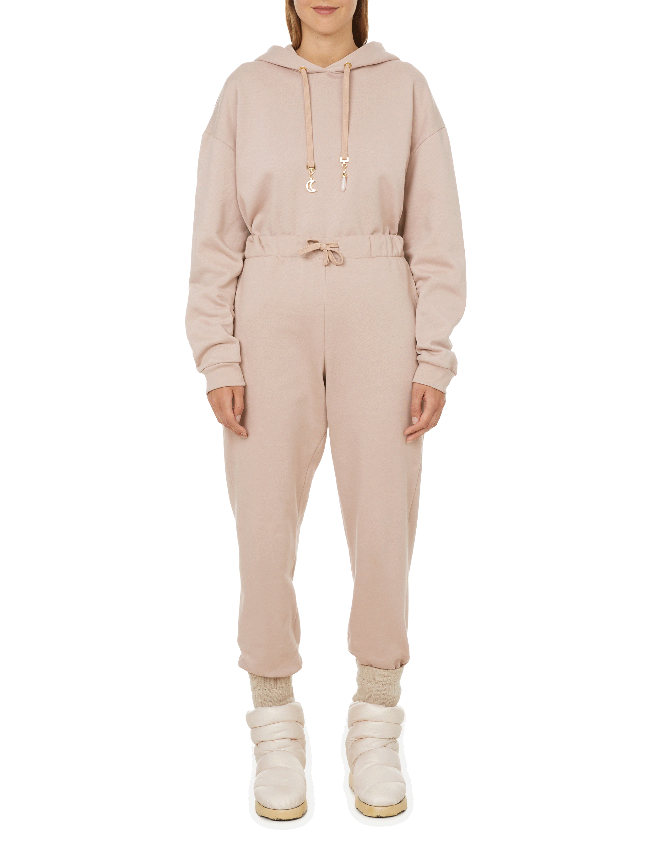 Organic cotton joggers THE SOCIAL SUNDAY Pink