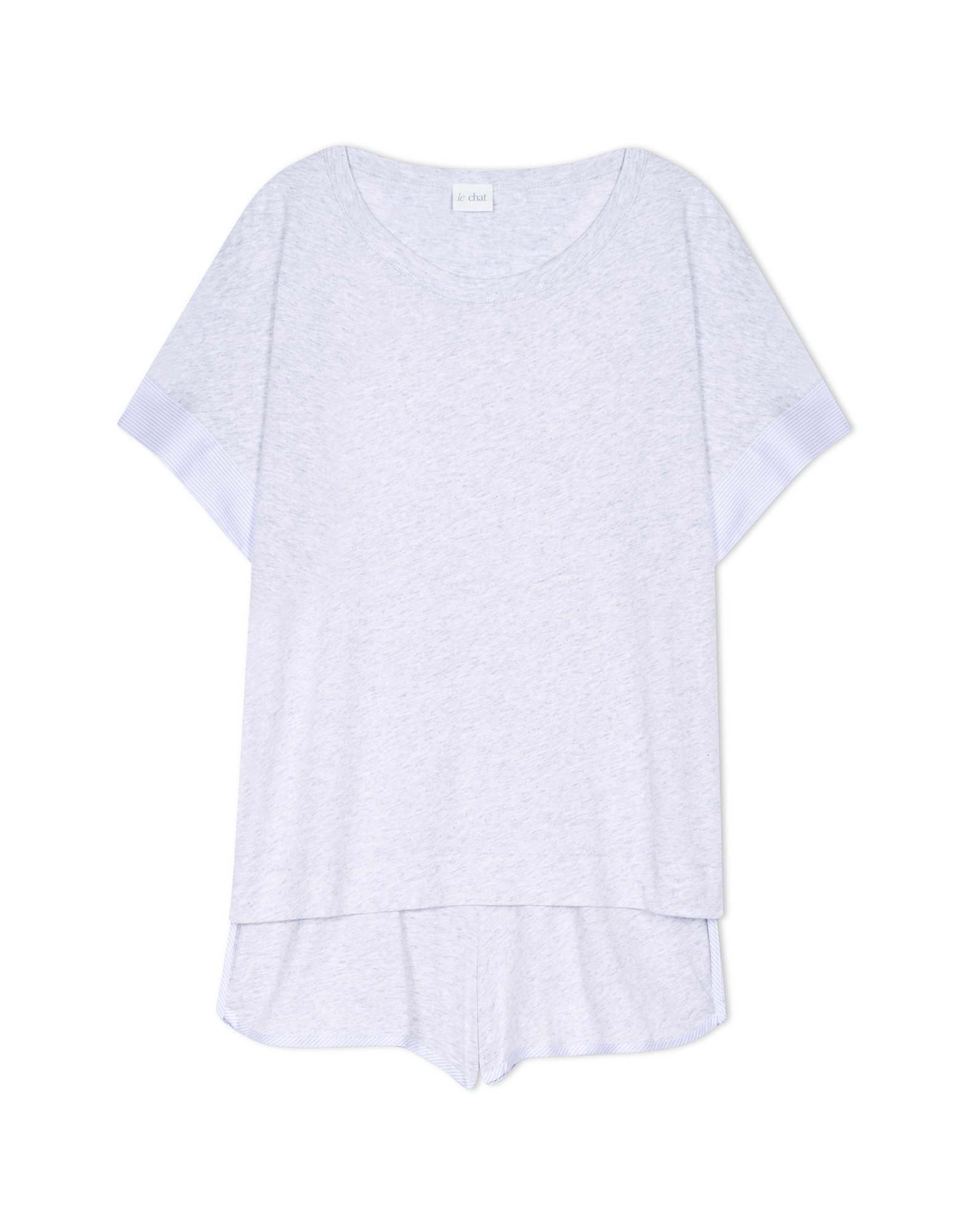 Pyjama short en coton modal amy 200 LE CHAT Multicolore