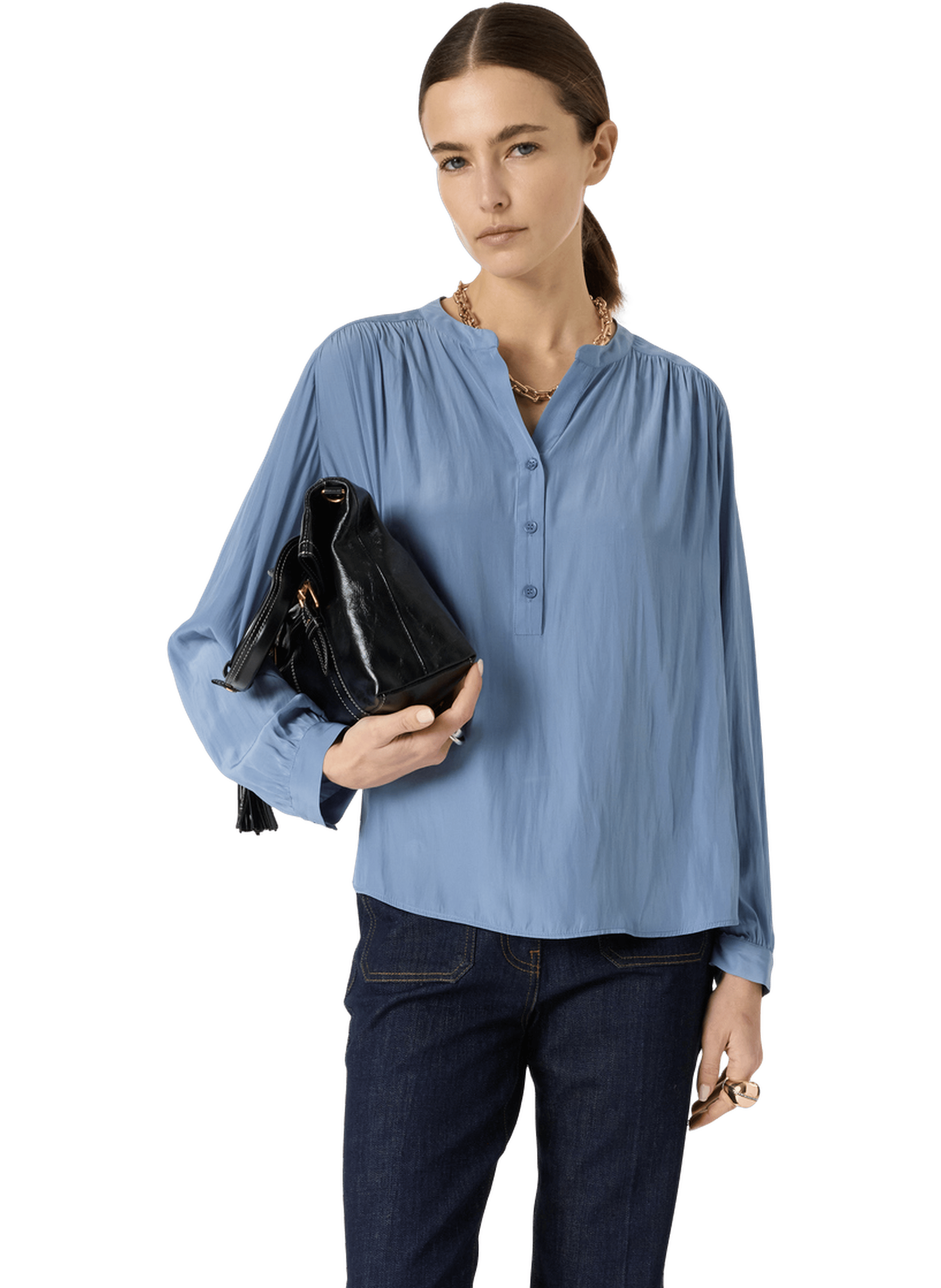 Blouse fluide - cyndie GERARD DAREL Bleu