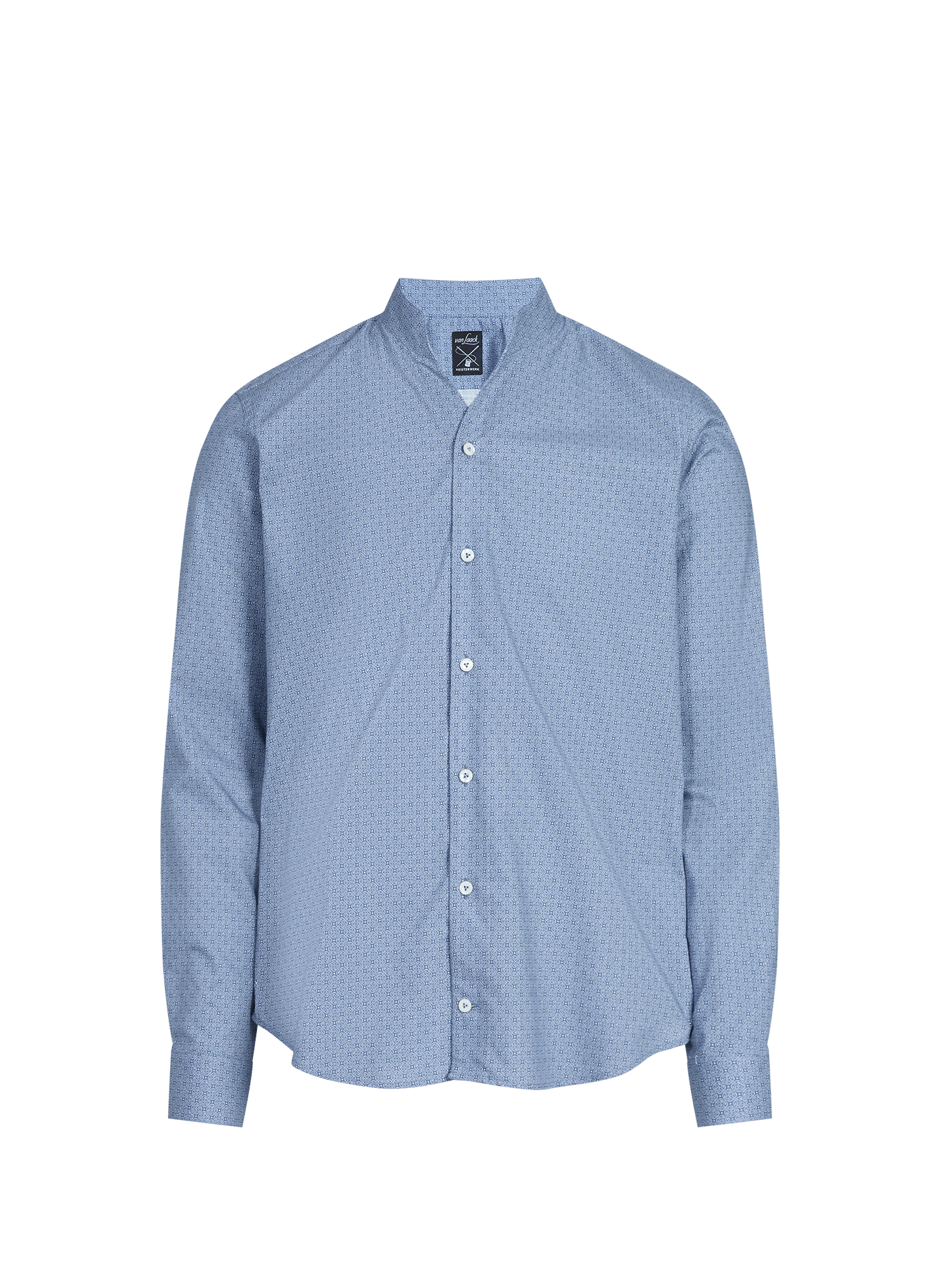 Chemise à motifs en coton VAN LAACK Bleu