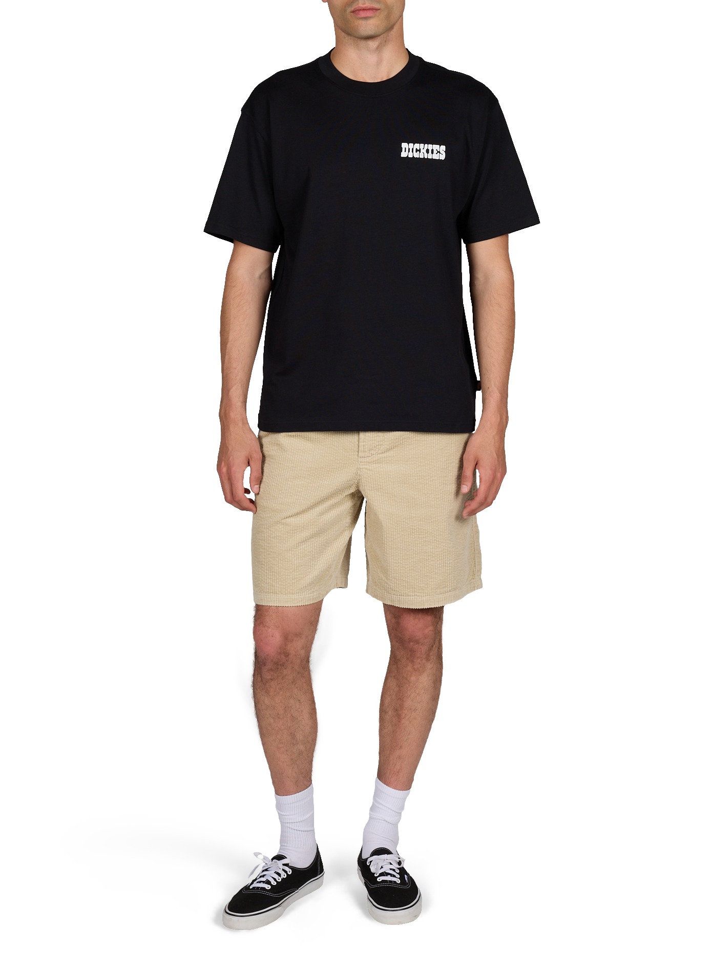 Short en velours côtelé de coton MINIMUM Beige