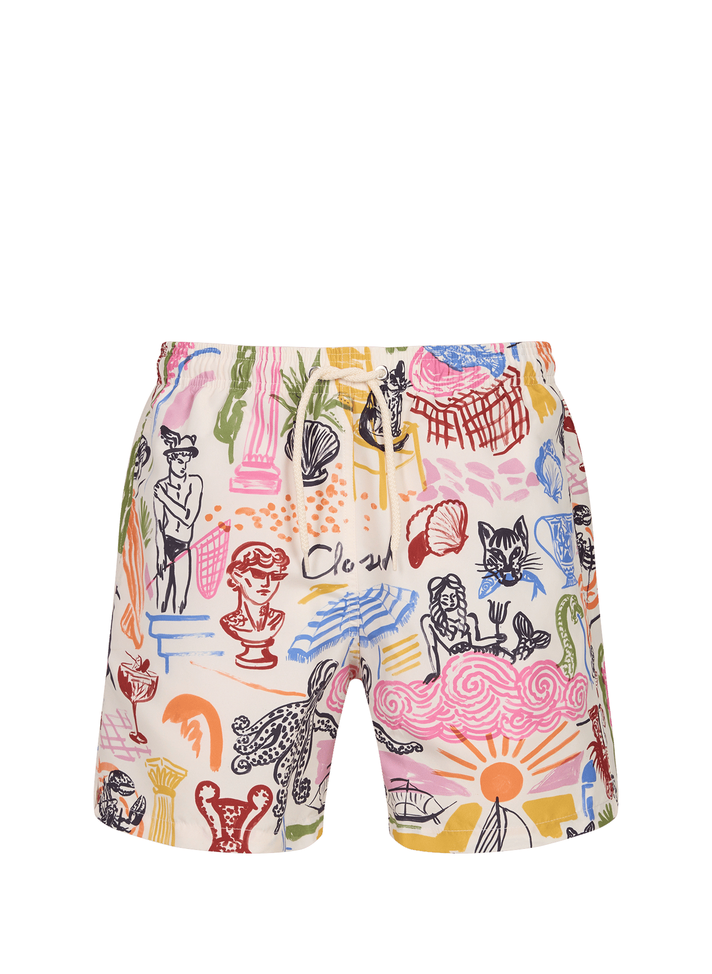 Printed swim shorts CLOSED Multicolour
