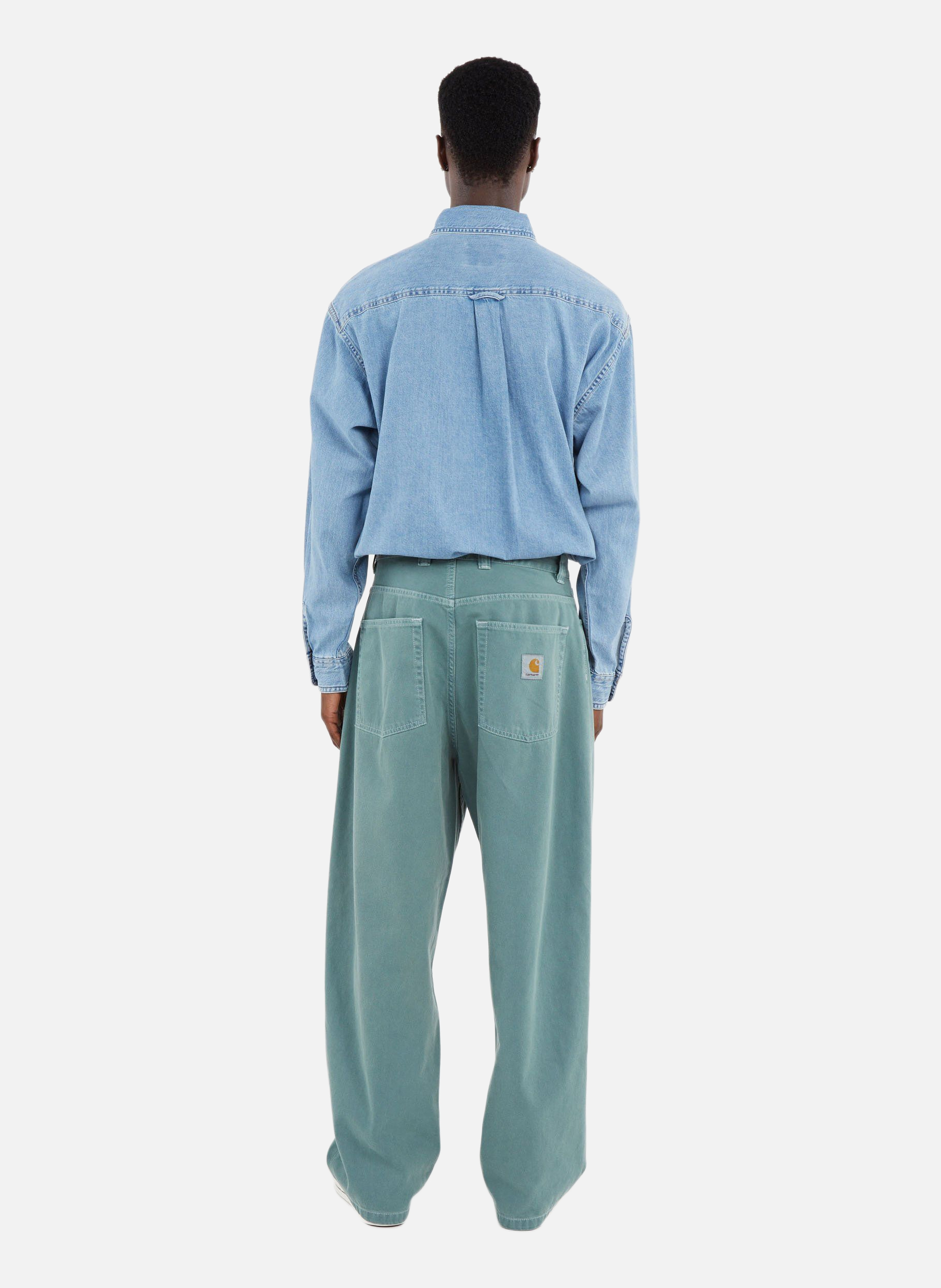 Chemise l/s lucas shirt CARHARTT WIP Bleu