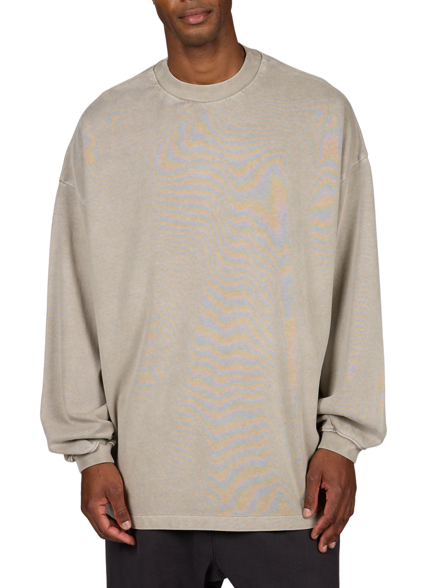 Oversized sweater met ronde hals FEAR OF GOD ESSENTIALS Grijs