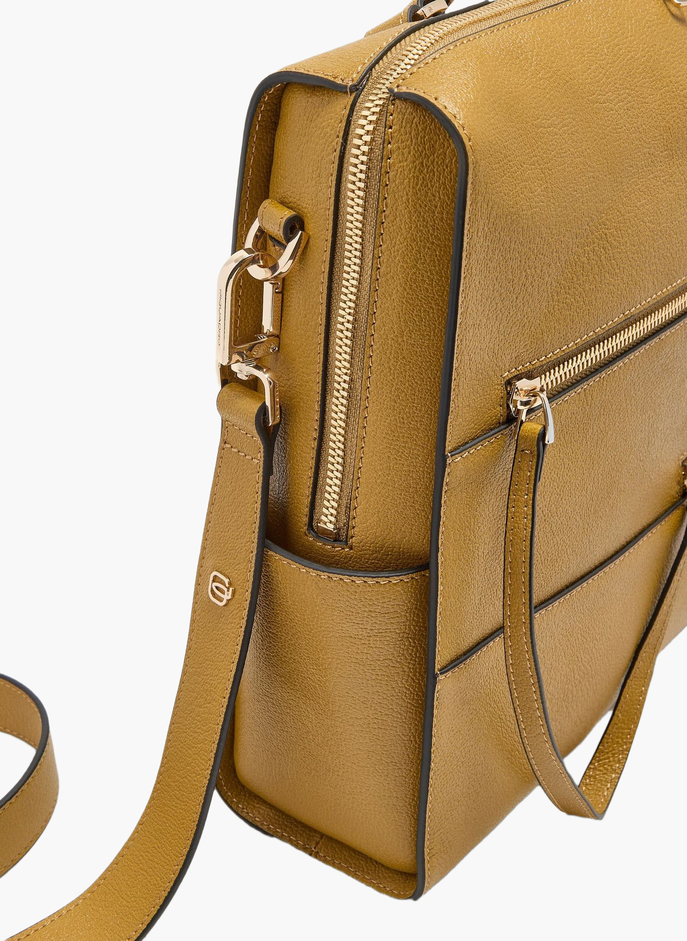 Dame laptoptas 14" | Geel PIQUADRO Dames