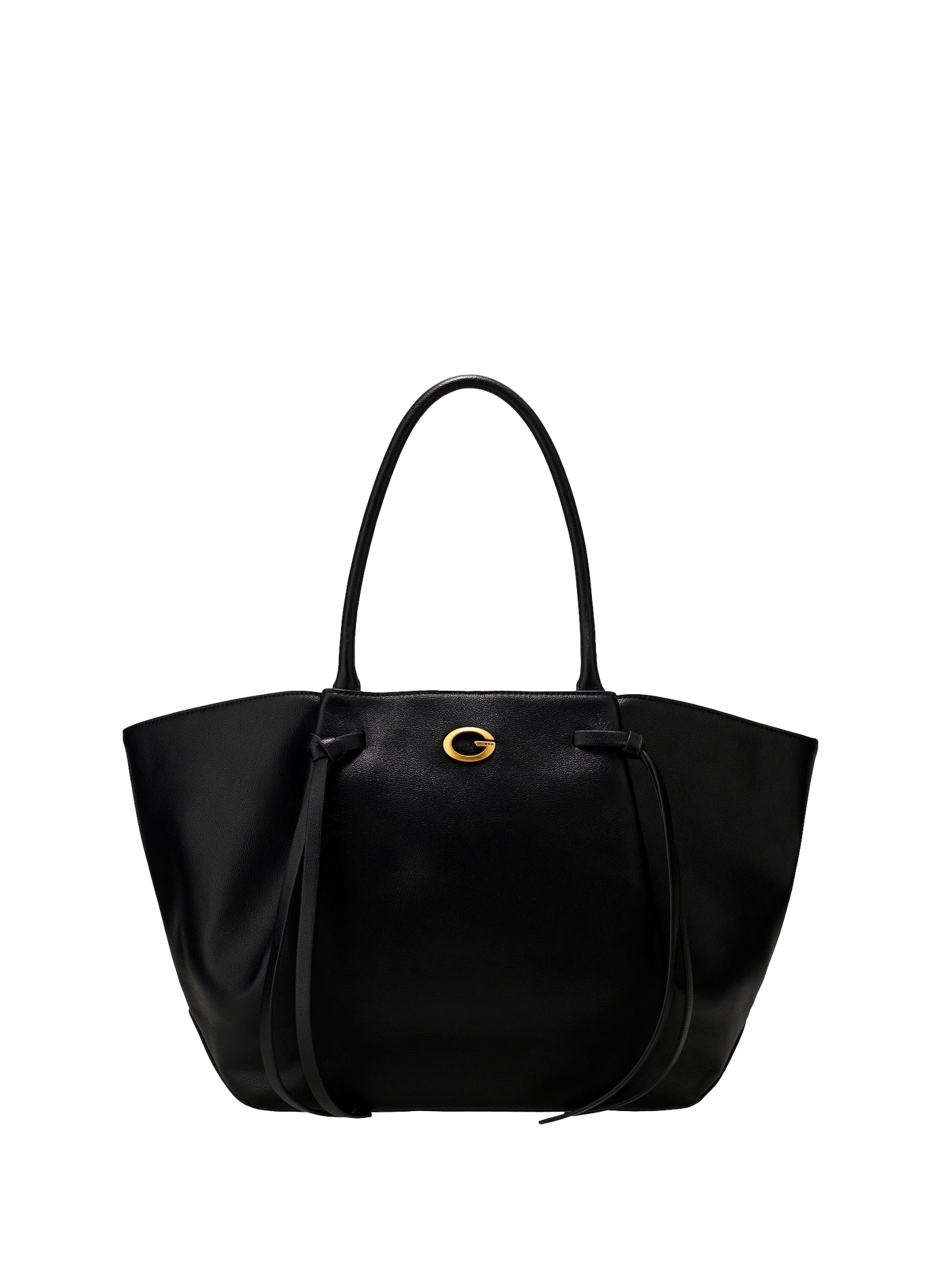 Sac porté épaule effet cuir GUESS Noir