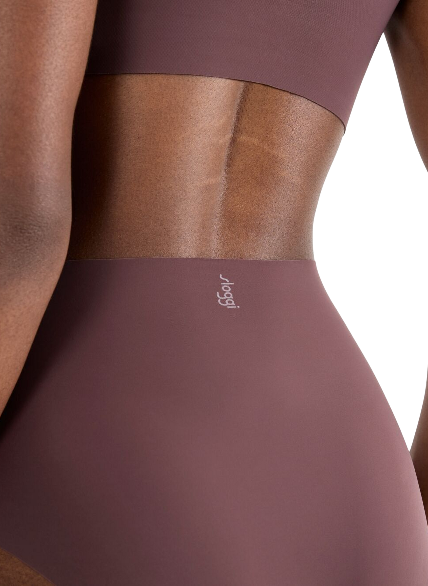 Hohe einfarbige Culotte SLOGGI Rot