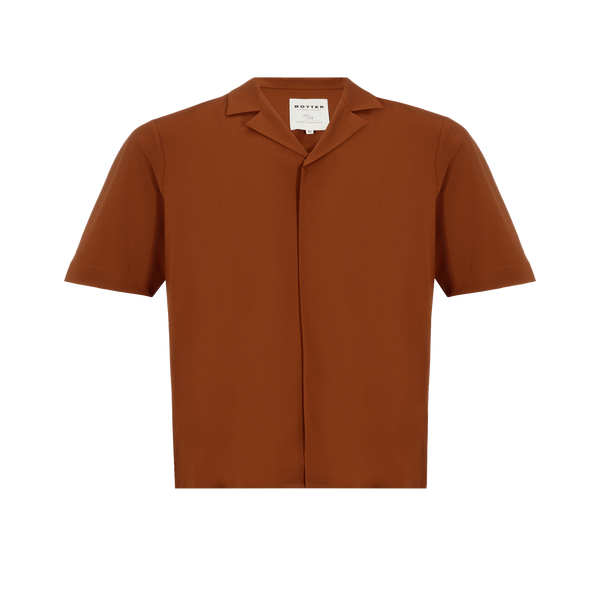 Botter Wool Shirt In Brown