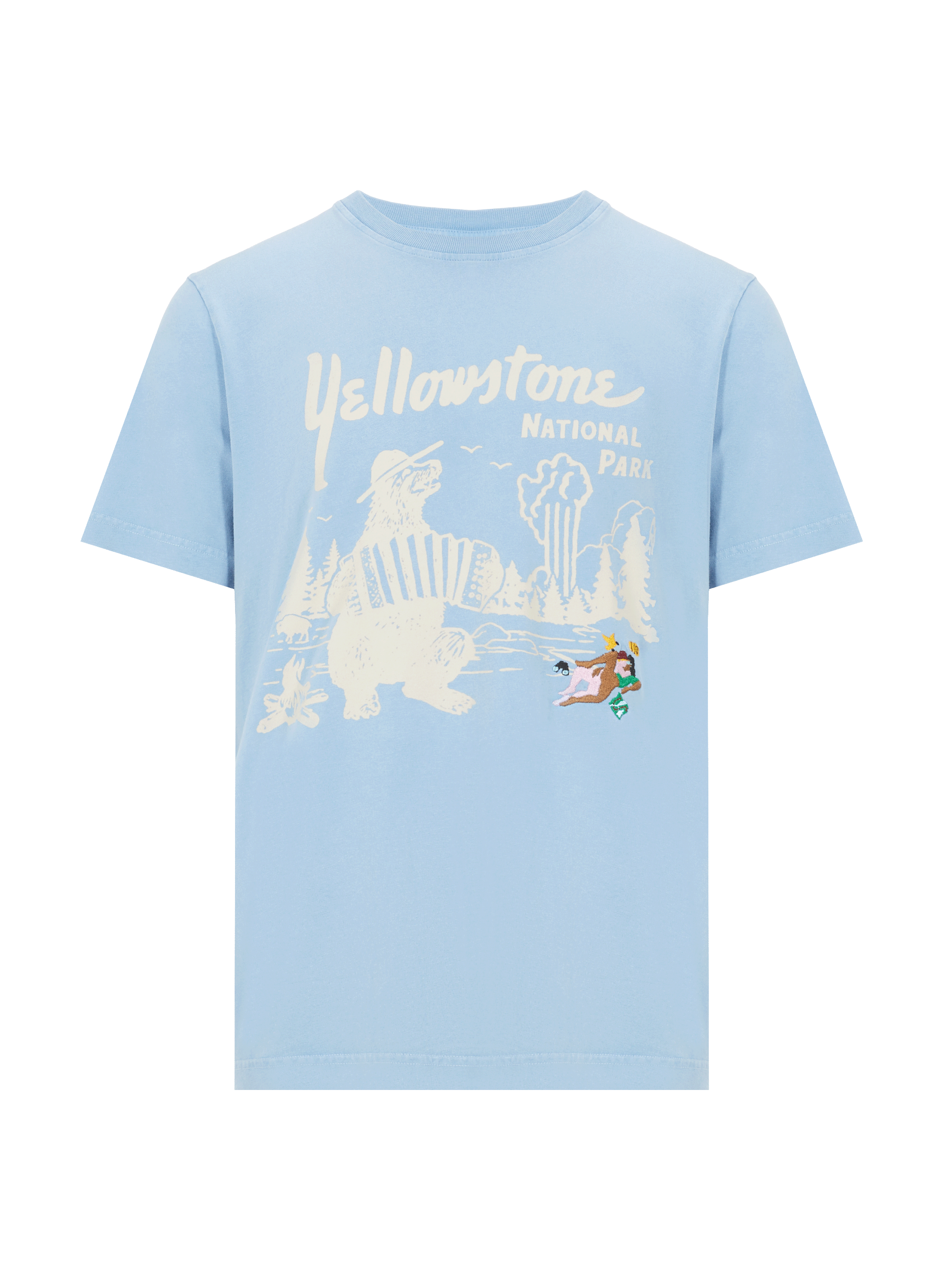 T-shirt Yellowstone Bone en coton organique
