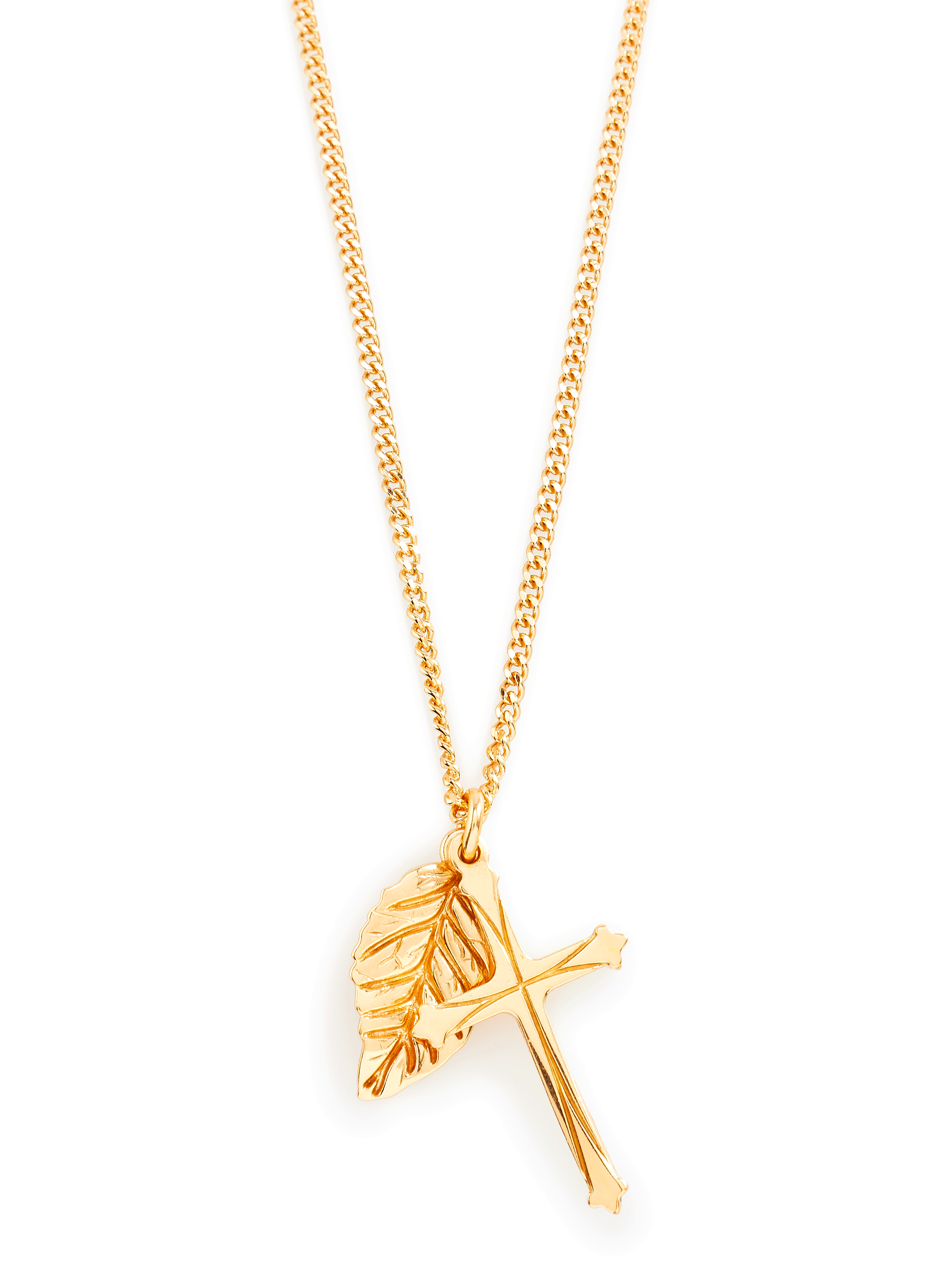 Silver pendant necklace EMANUELE BICOCCHI Golden