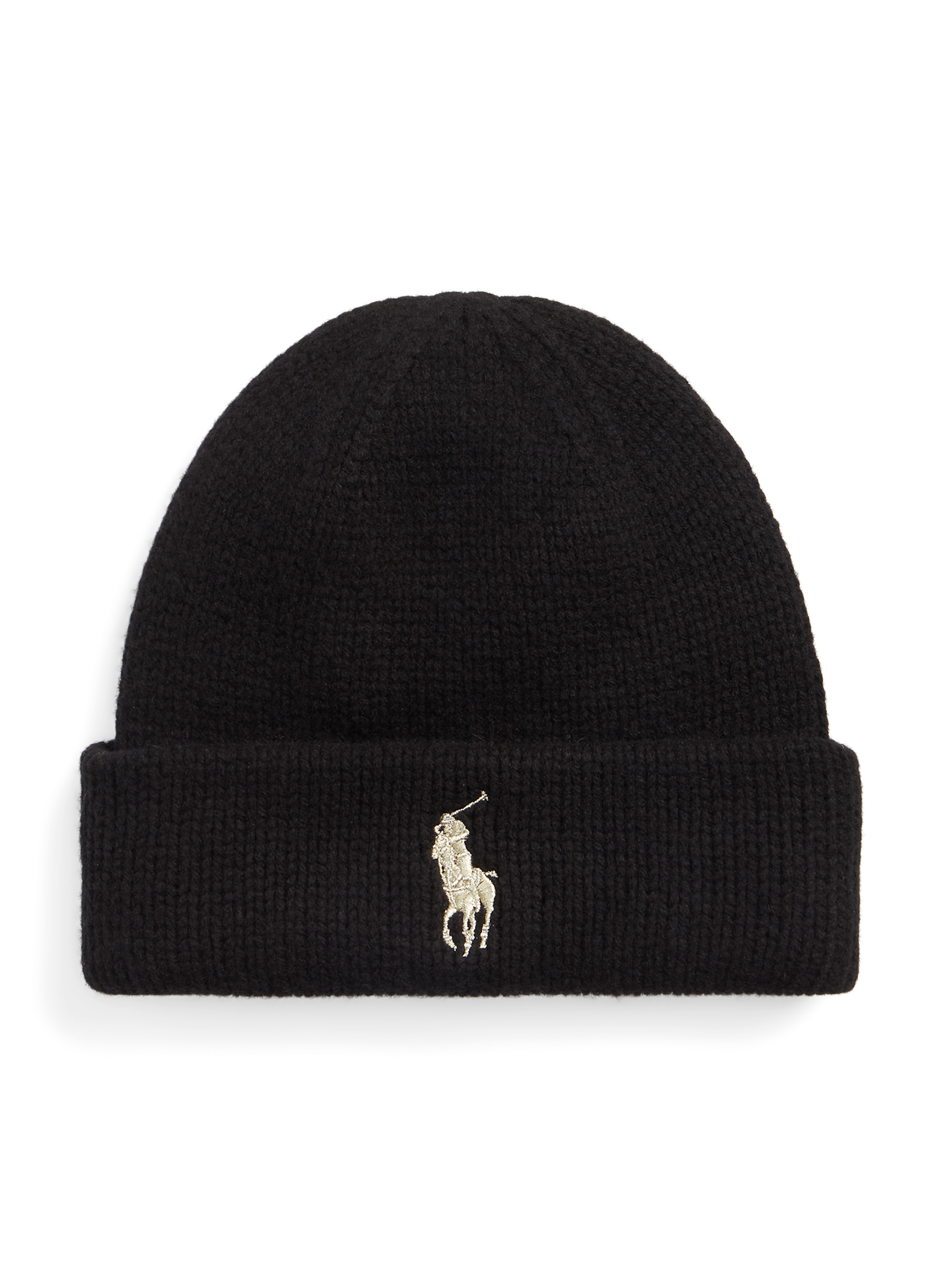 POLO RALPH LAUREN Bonnet à revers Noir