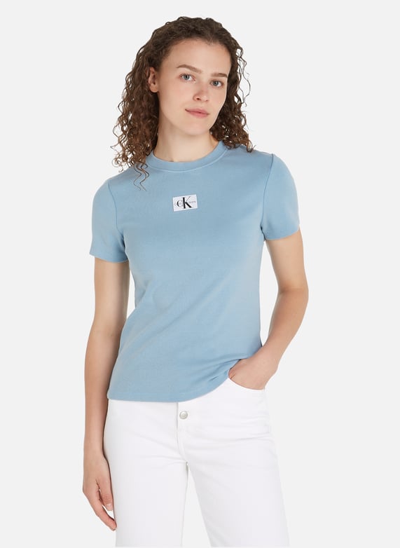 Form fitting T shirt Calvin Klein Women Printemps