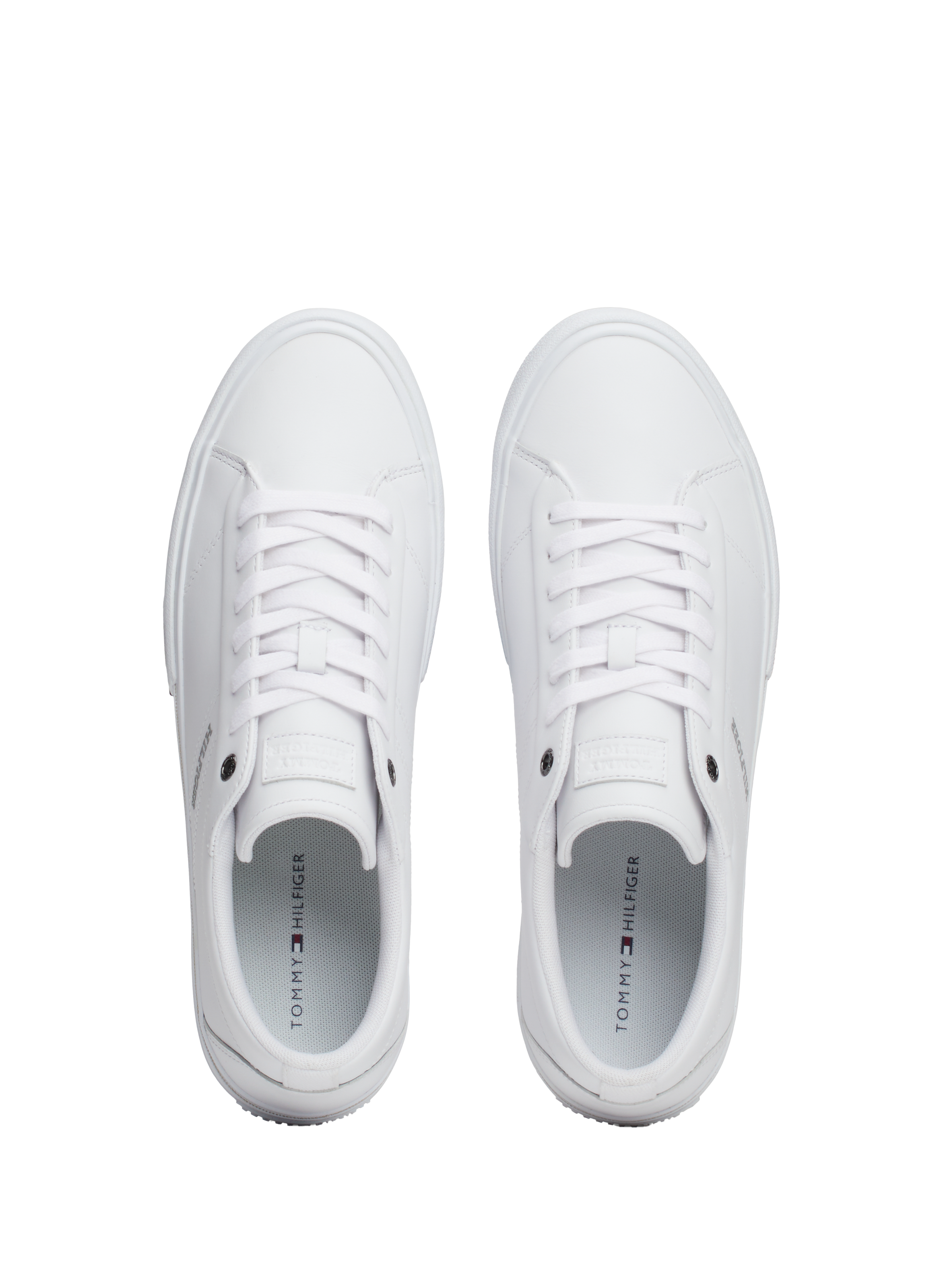 Leather sneakers TOMMY HILFIGER White
