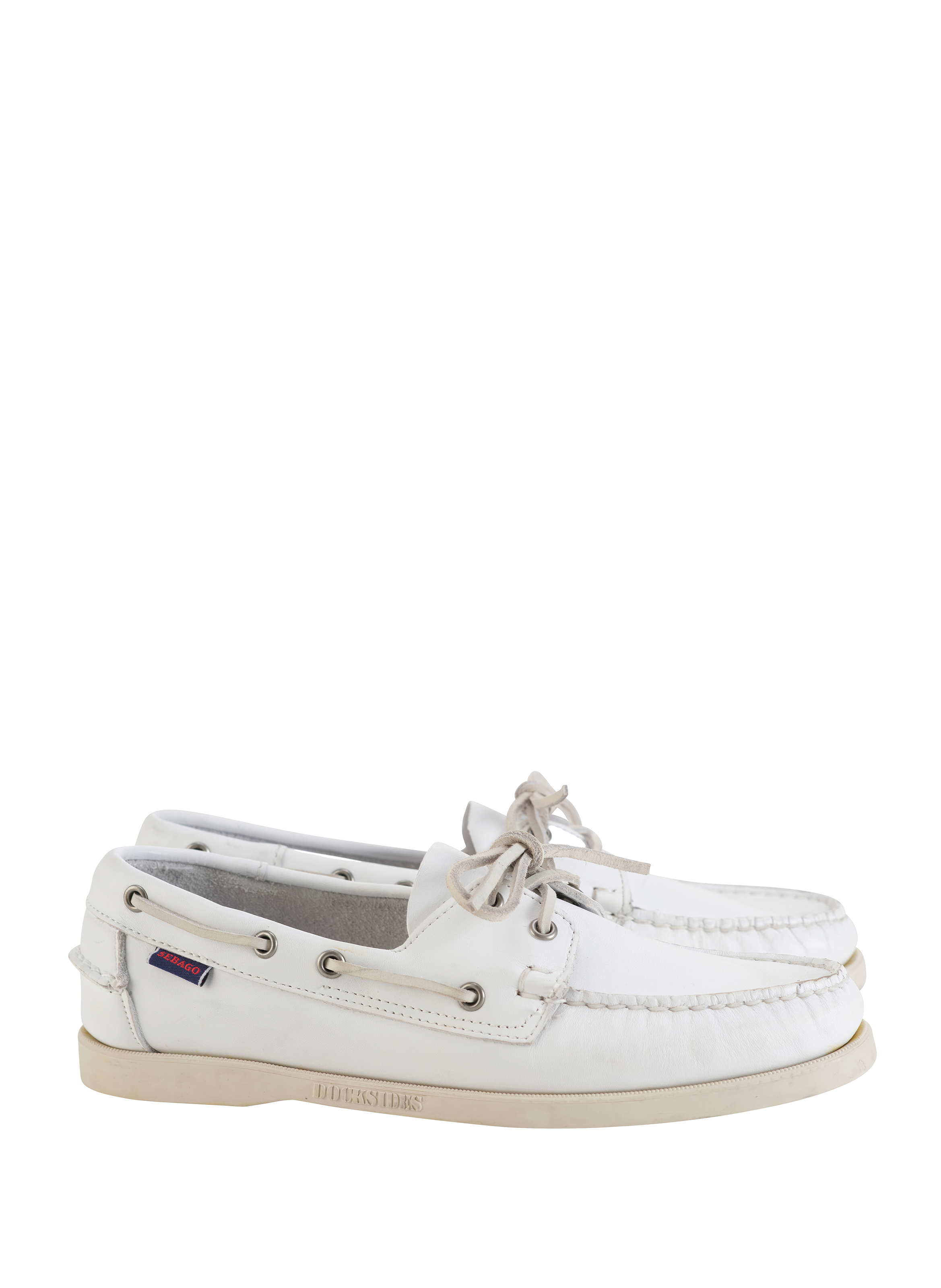 Portland leather moccasins SEBAGO White