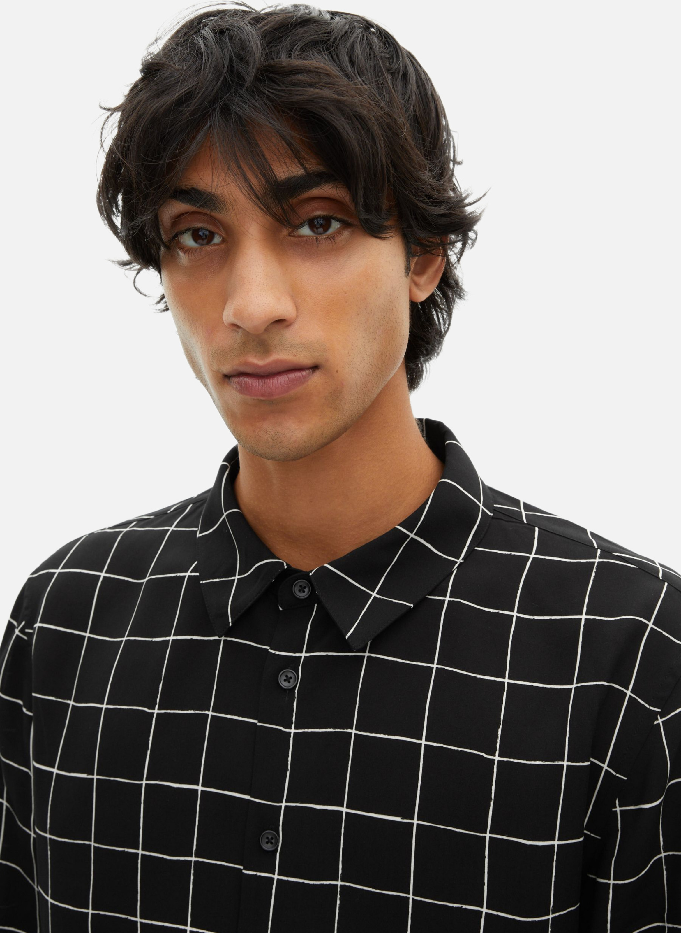 Chemise à carreaux THE KOOPLES Noir