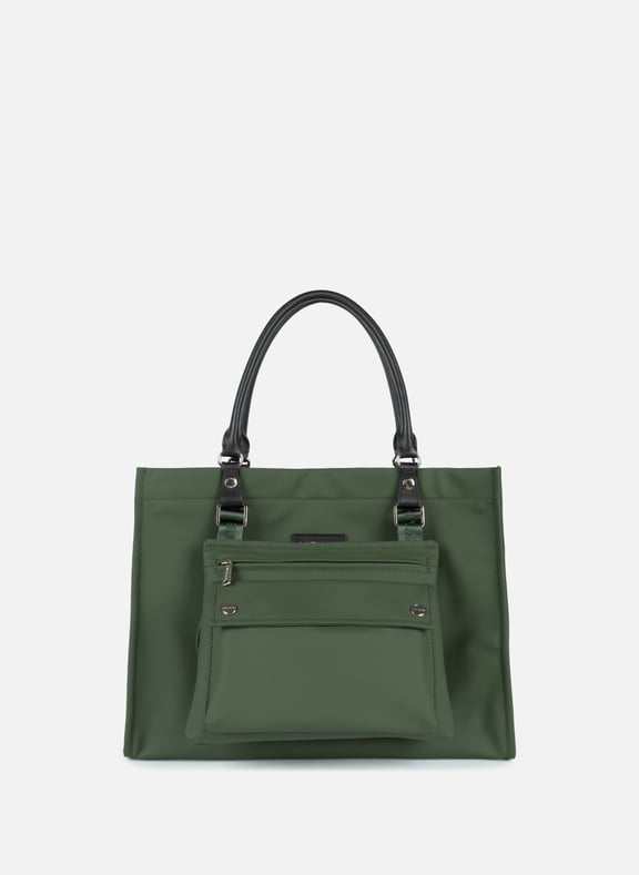 Multi-purpose tote bag - Storm KBA RU Green by LANCASTER LANCASTER Multi-purpose tote bag - Storm KBA RU Green