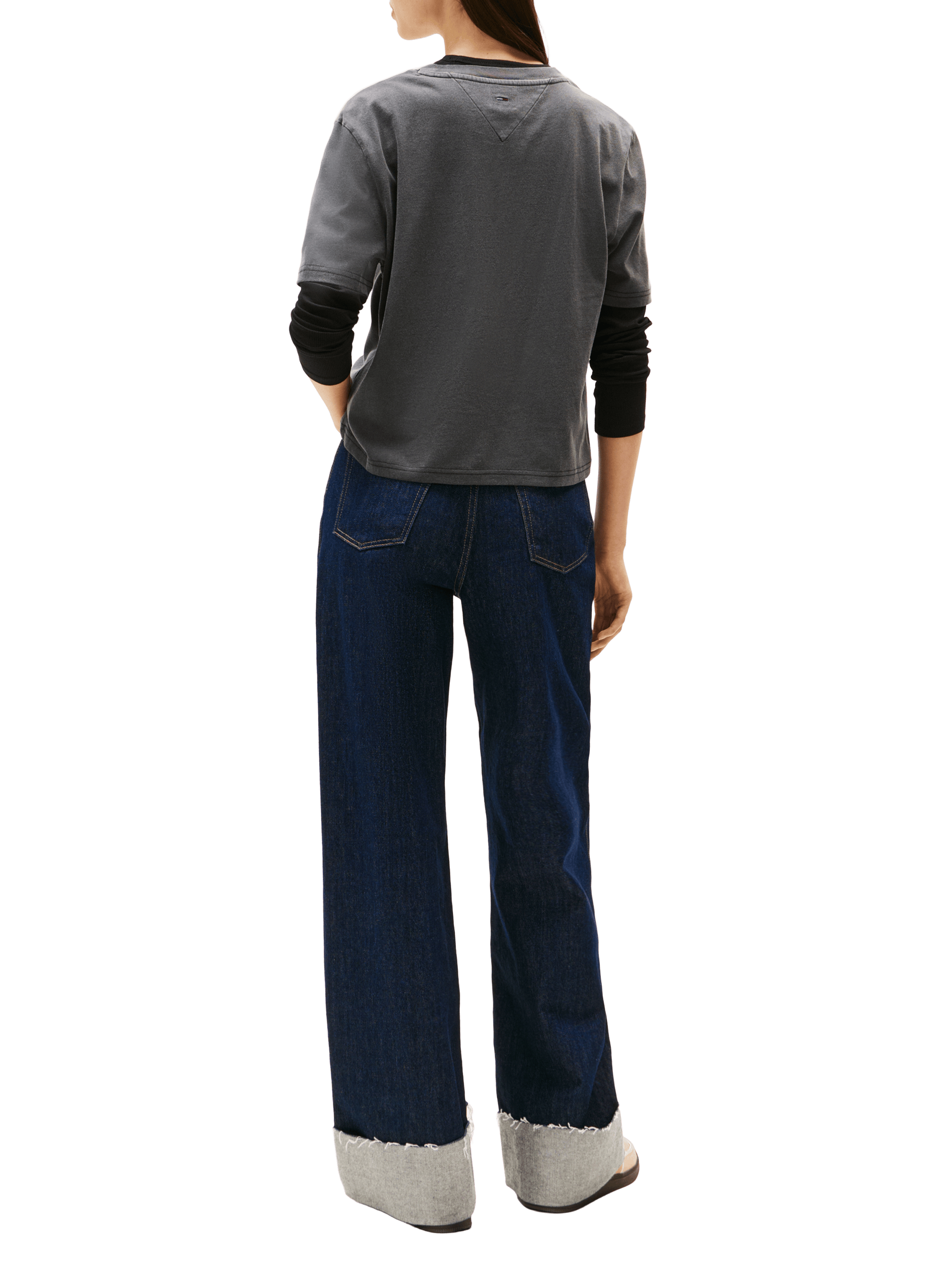 Classic Cotton T-Shirt TOMMY HILFIGER Black