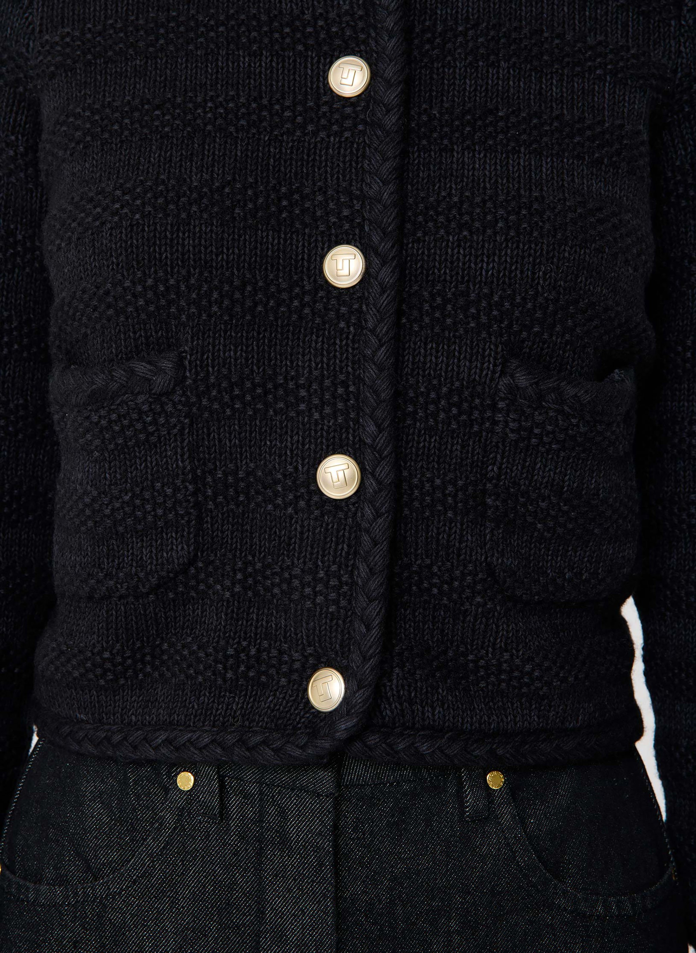 Gilet giuda TARA JARMON Bleu