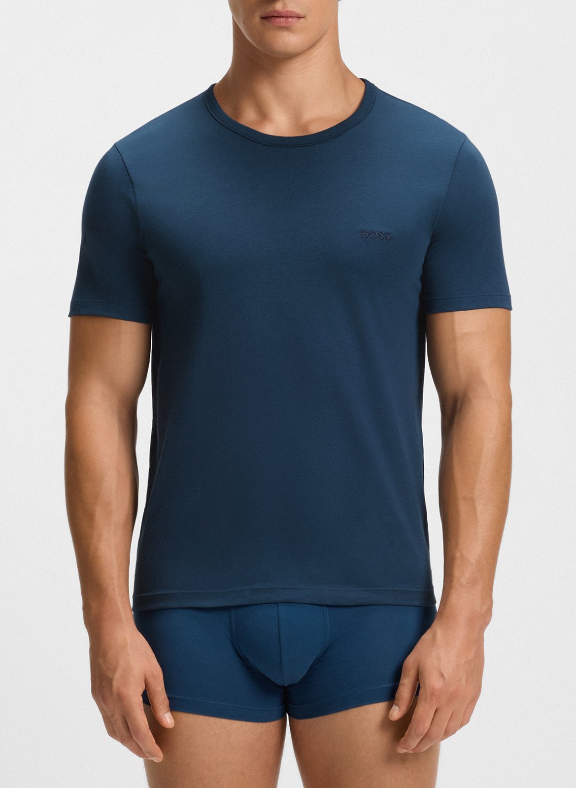 Lot de 3 tee-shirts ajustés en coton BOSS Multicolore