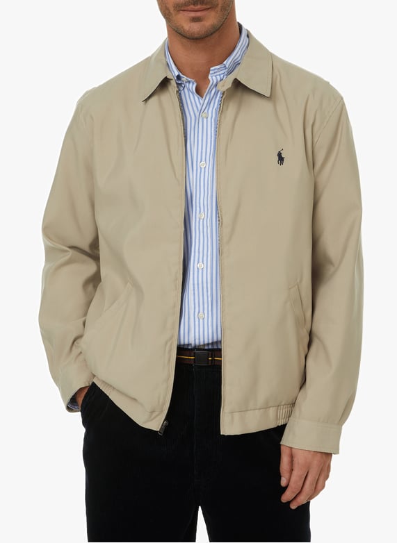 Blouson à logo | Beige by POLO RALPH LAUREN Blouson à logo Beige