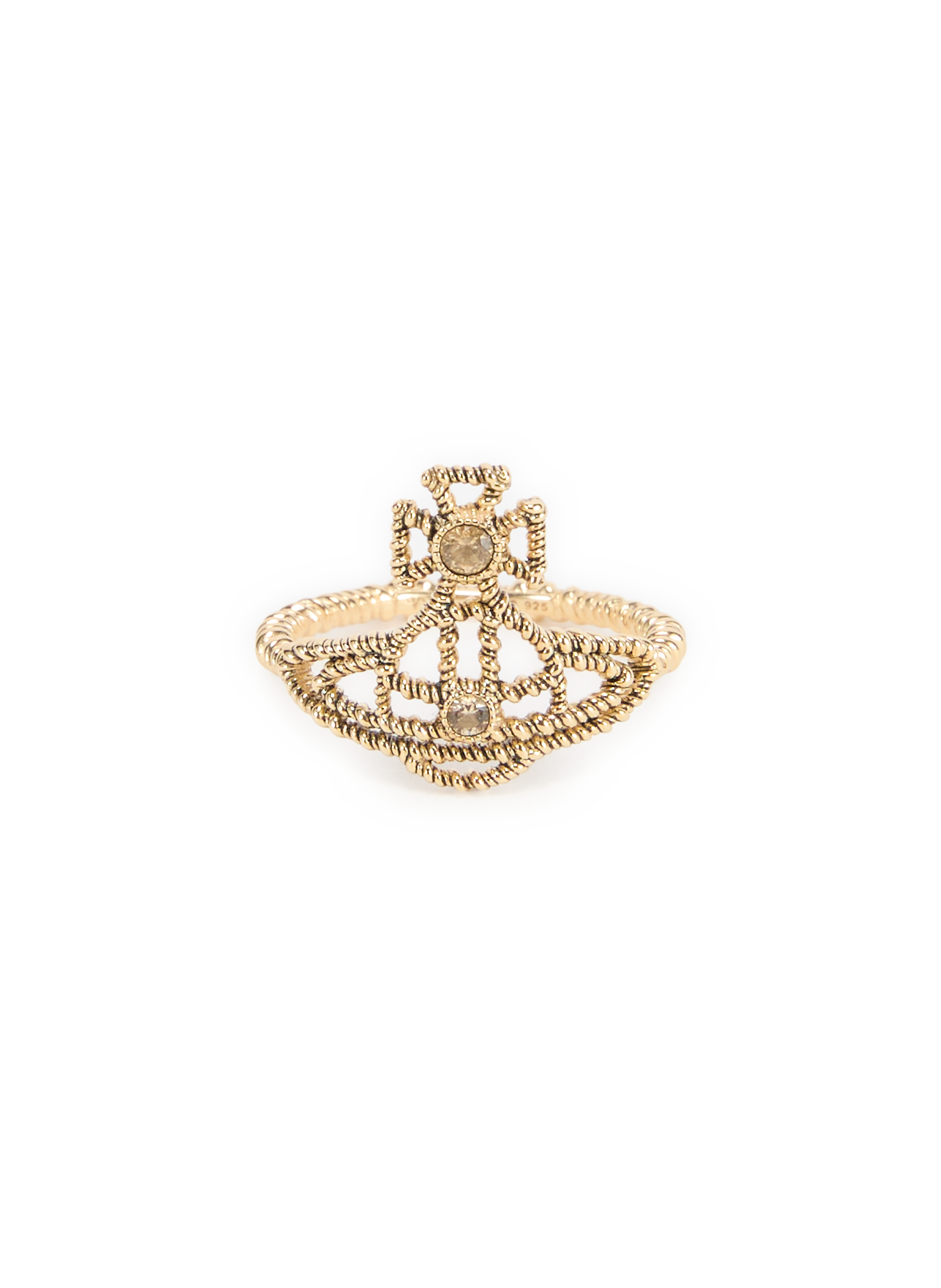 VIVIENNE WESTWOOD Coretta Ring Golden