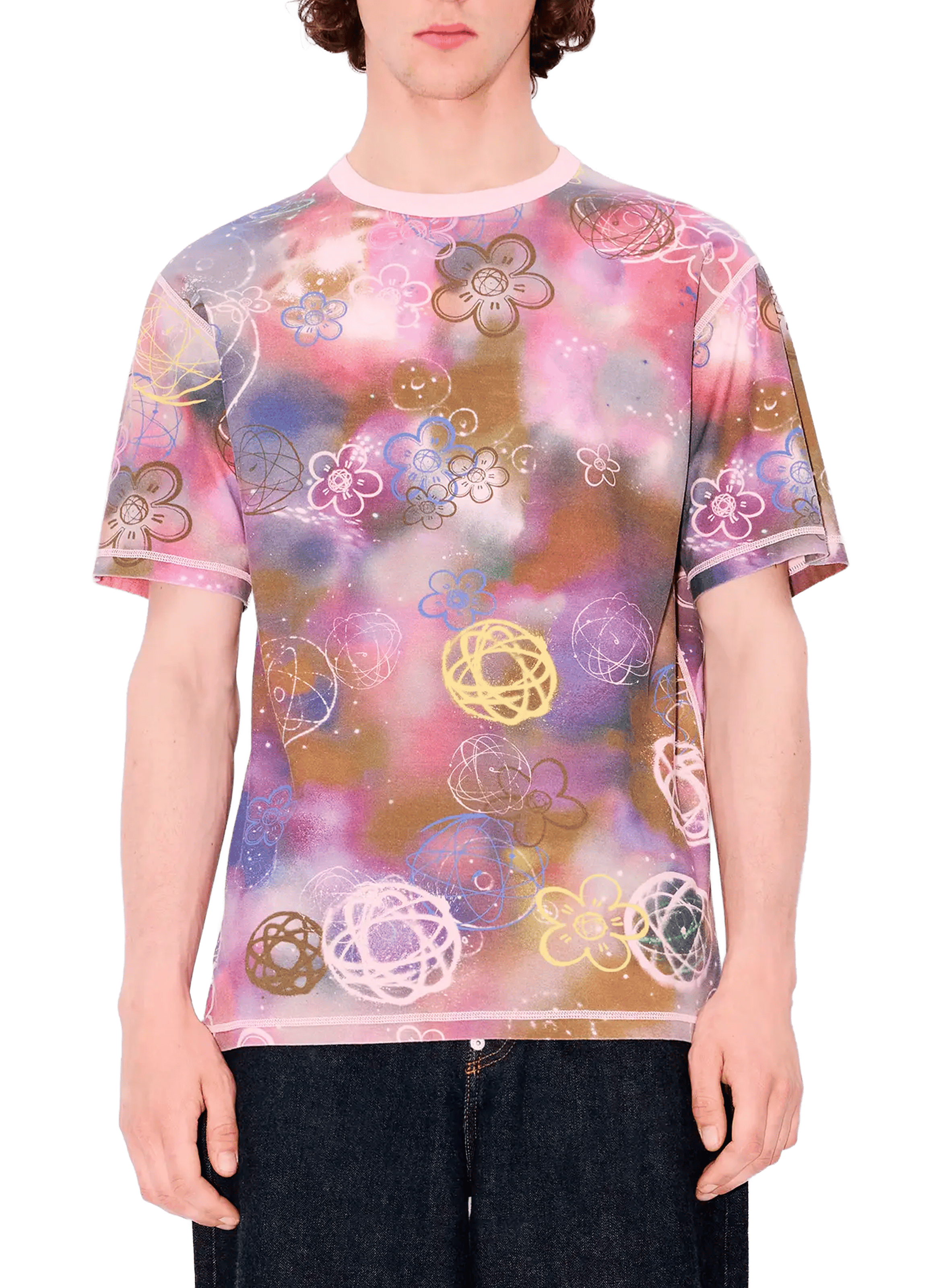 Printed T-shirt KENZO Pink