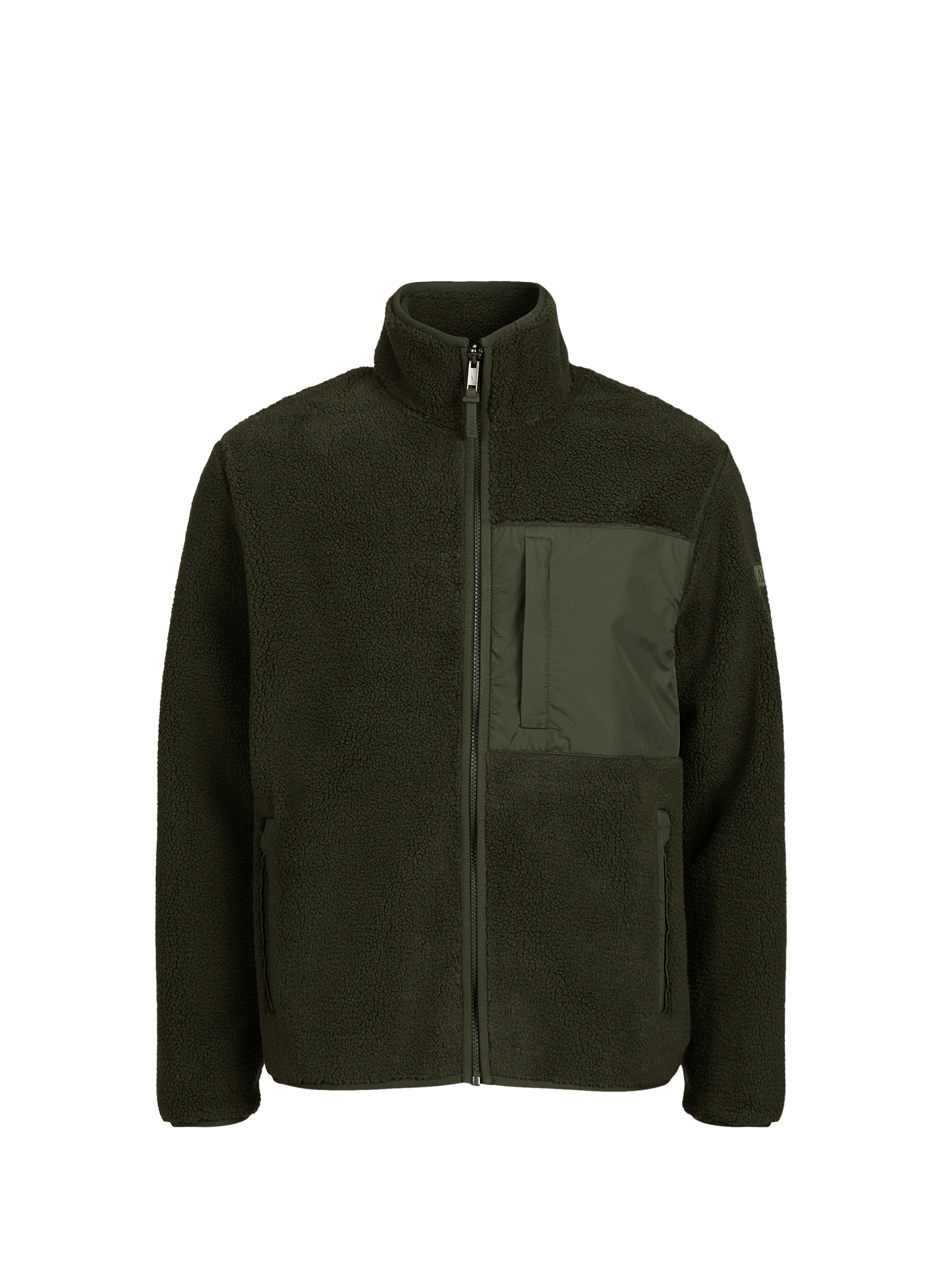 Veste sherpa à col montant AIGLE Kaki