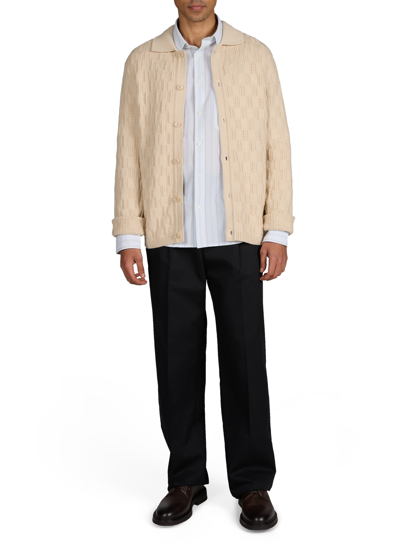 ITHACA ARCHIVE SHIRT SAMSOE SAMSOE Blue