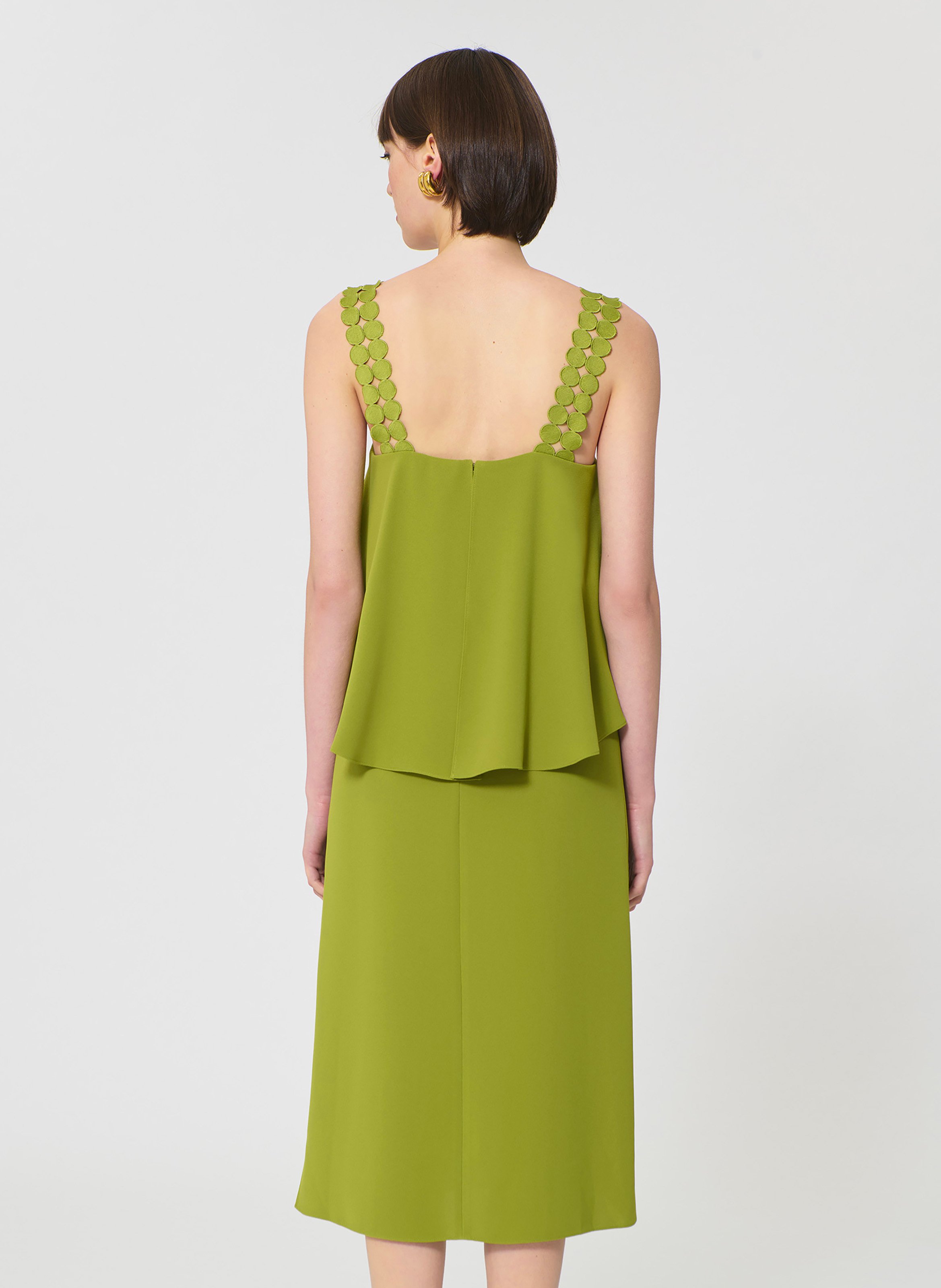 Robe rochas TARA JARMON Vert