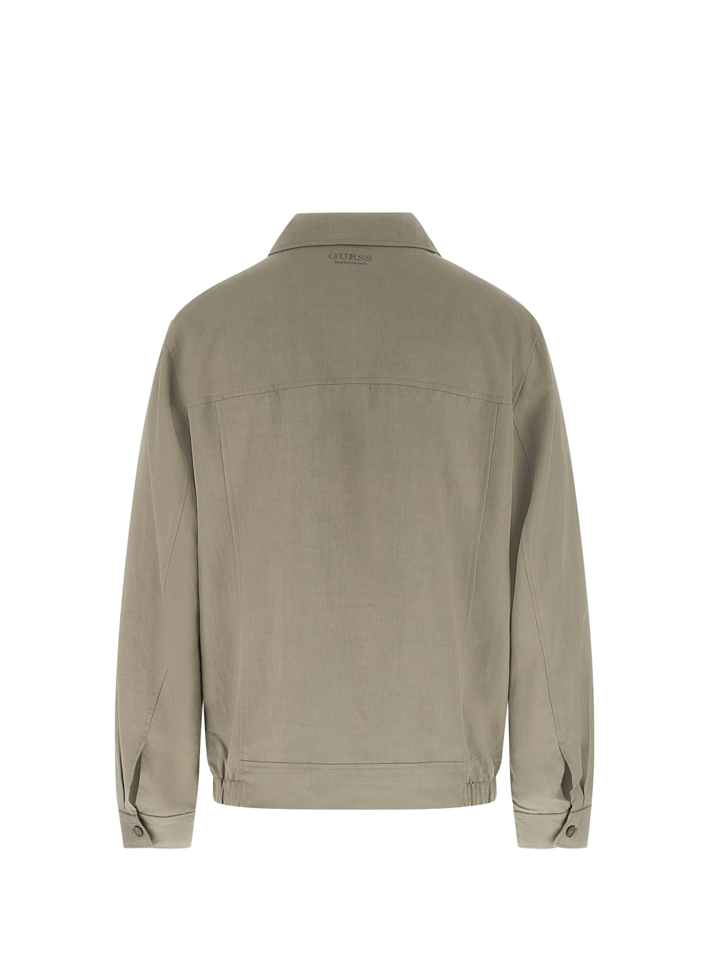 Straight jacket with classic collar GUESS Green