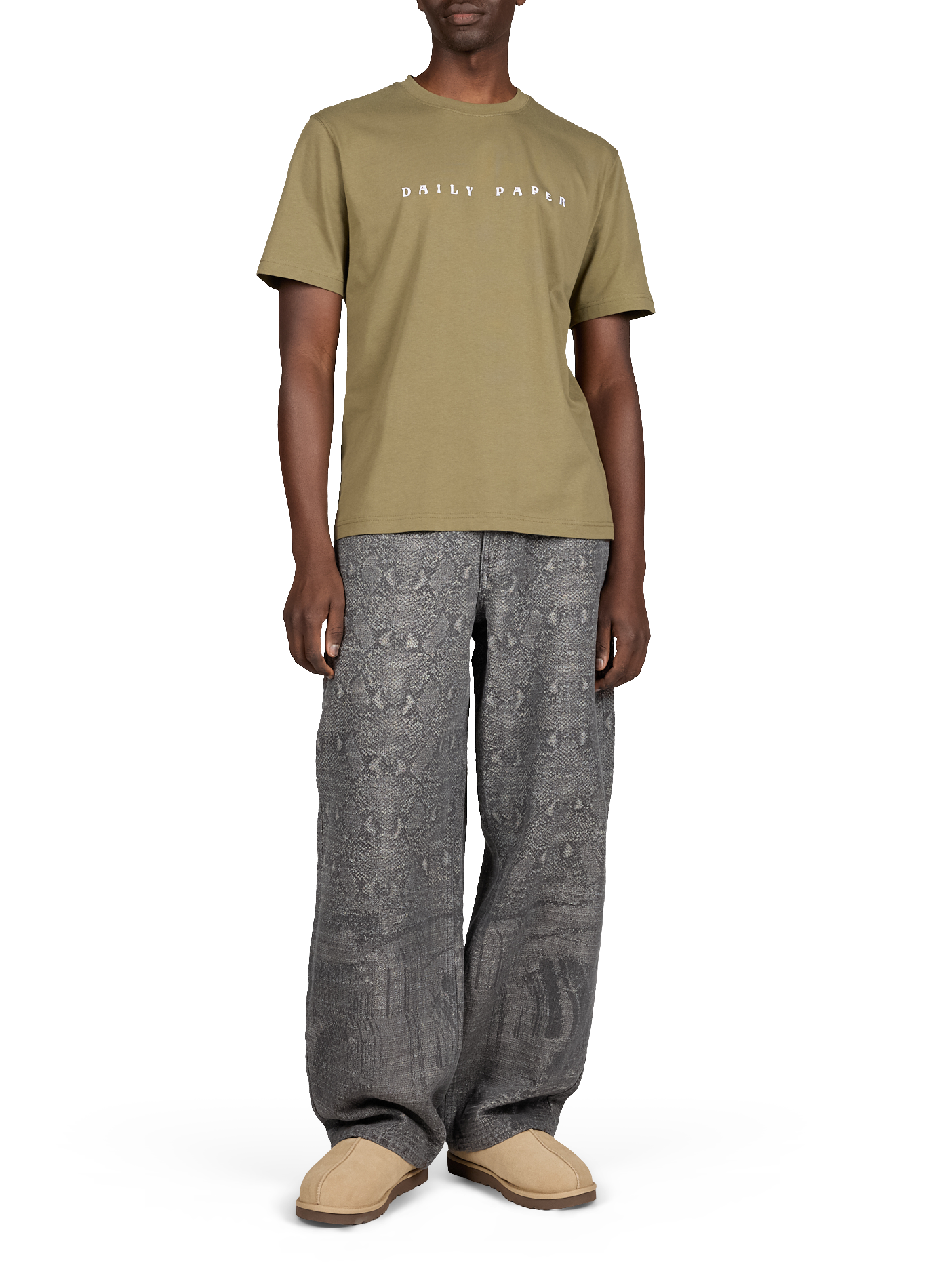 Fur-lined slippers UGG Beige