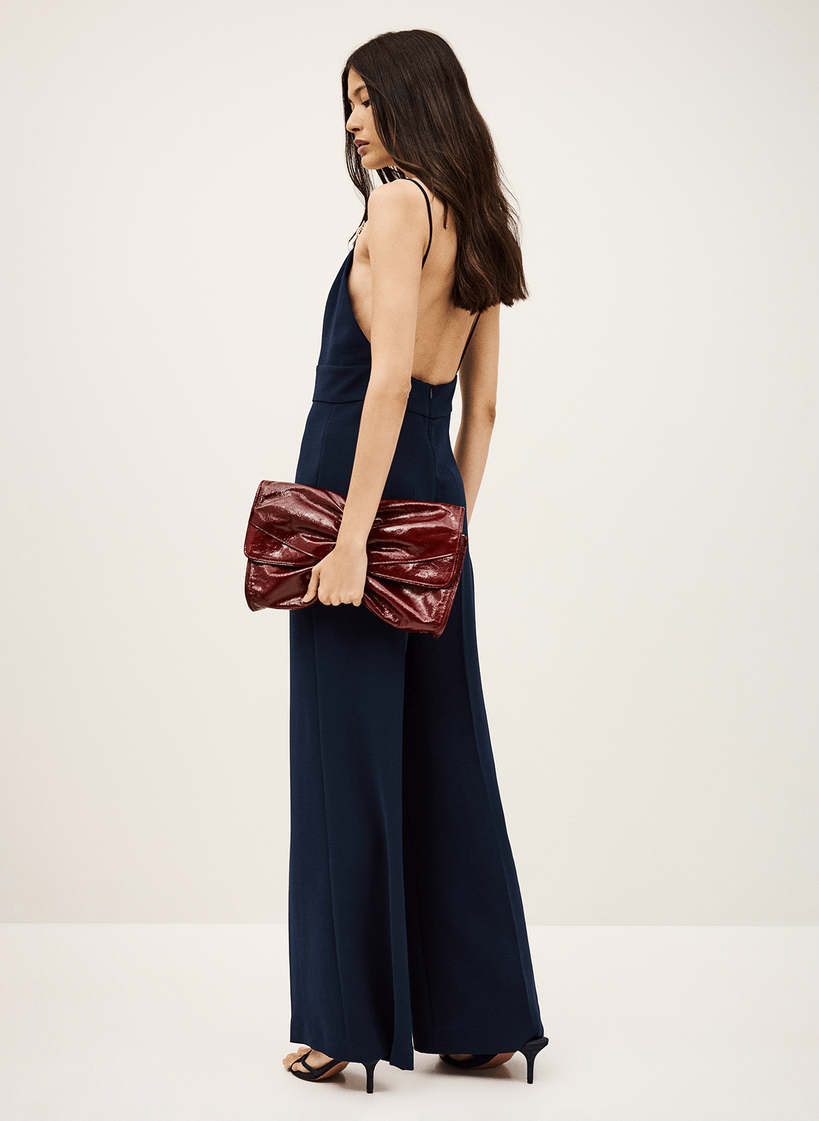 Combinaison à bretelles dos nu clarisse BA&SH Bleu