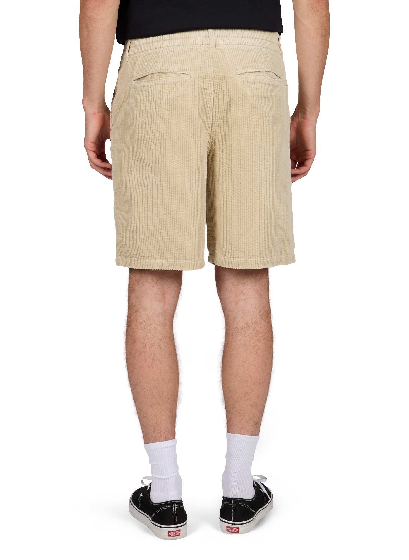 Short en velours côtelé de coton MINIMUM Beige