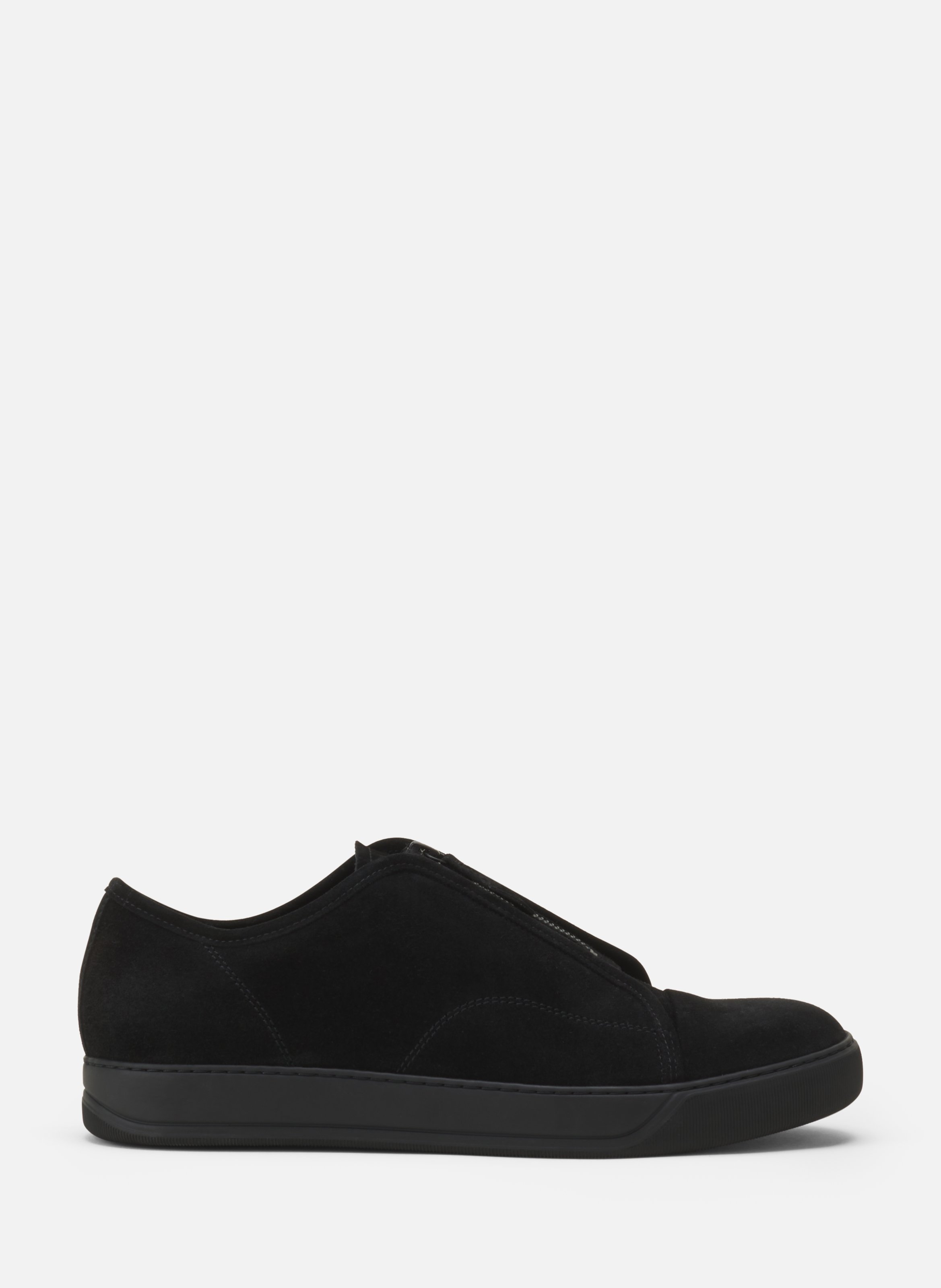Sneakers dbb1 zip en suede LANVIN Noir