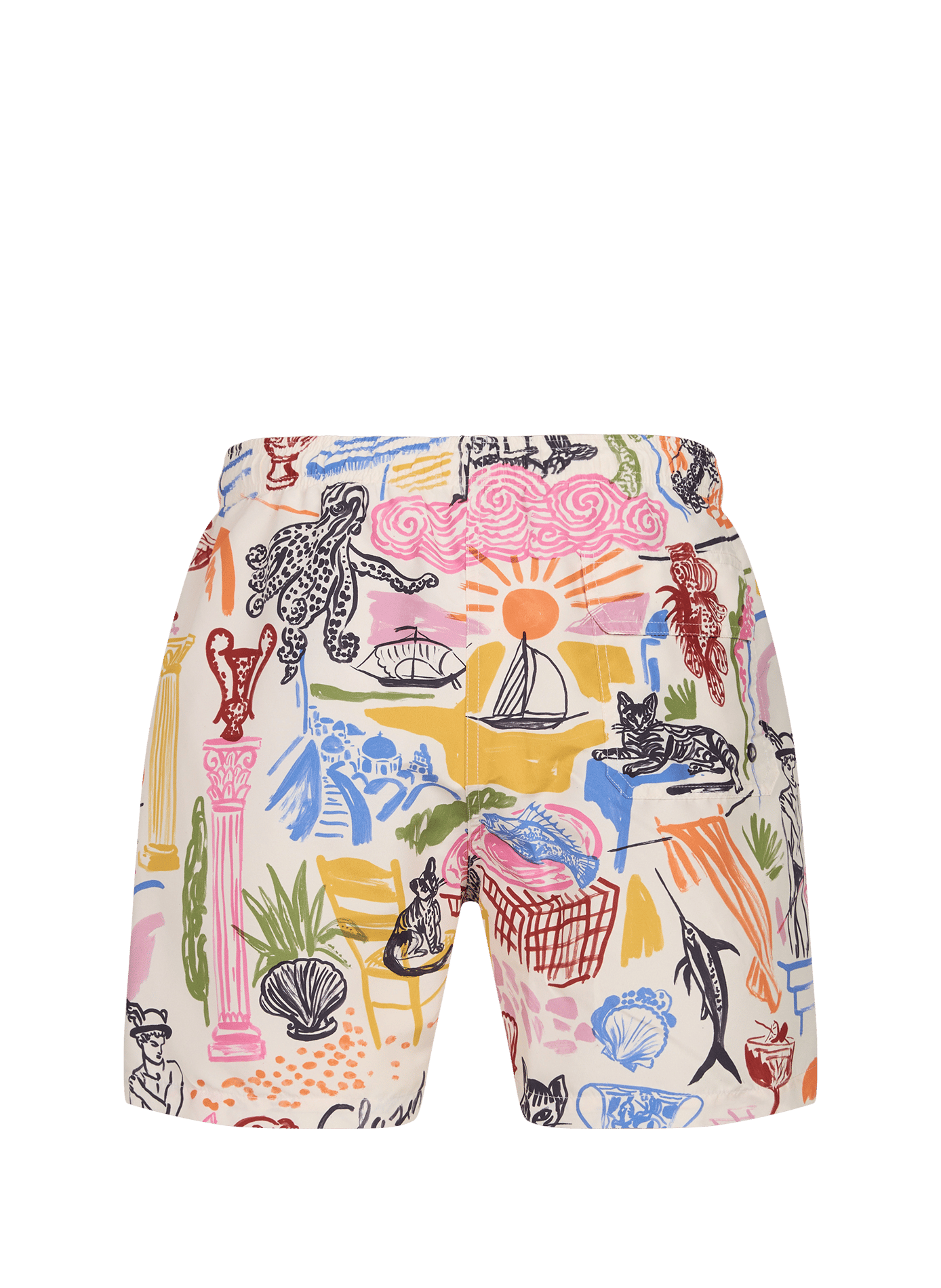Printed swim shorts CLOSED Multicolour