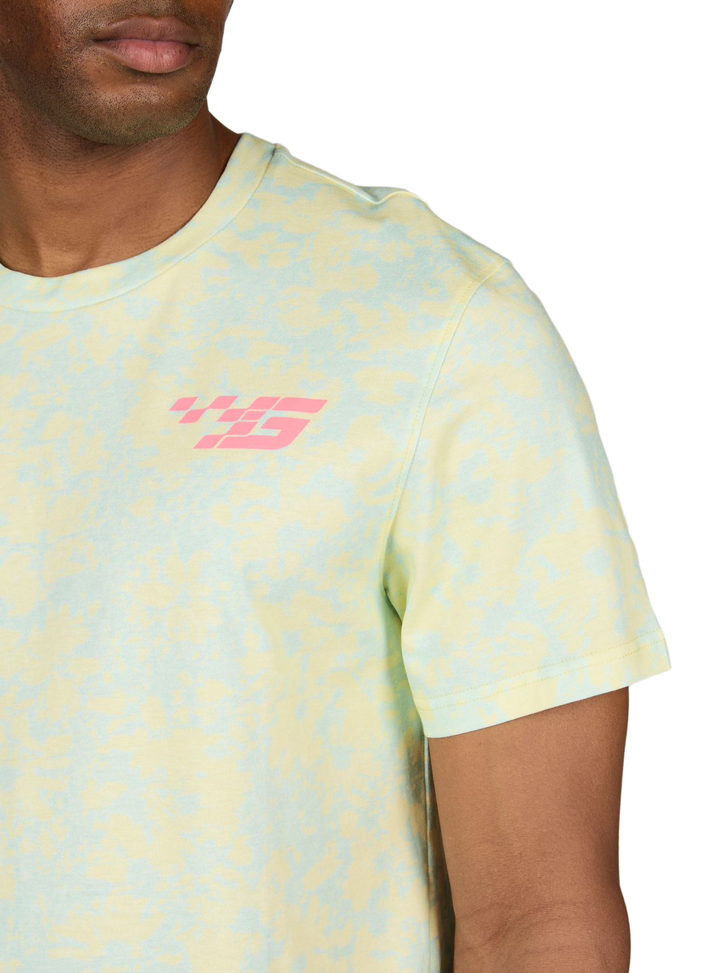 Straight printed cotton T-shirt GERTRUDE ET GASTON Green