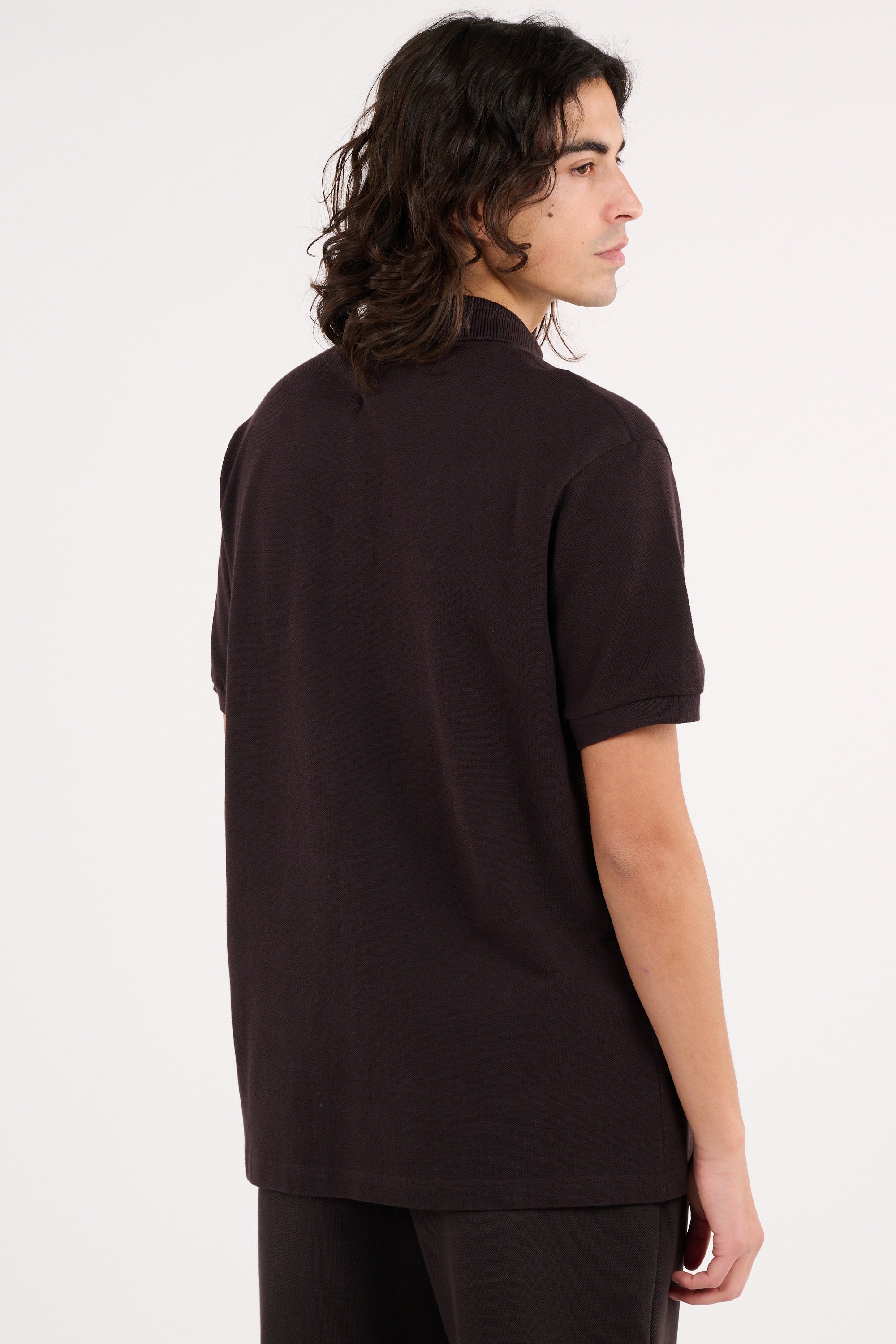 Polo polo LACOSTE Marron