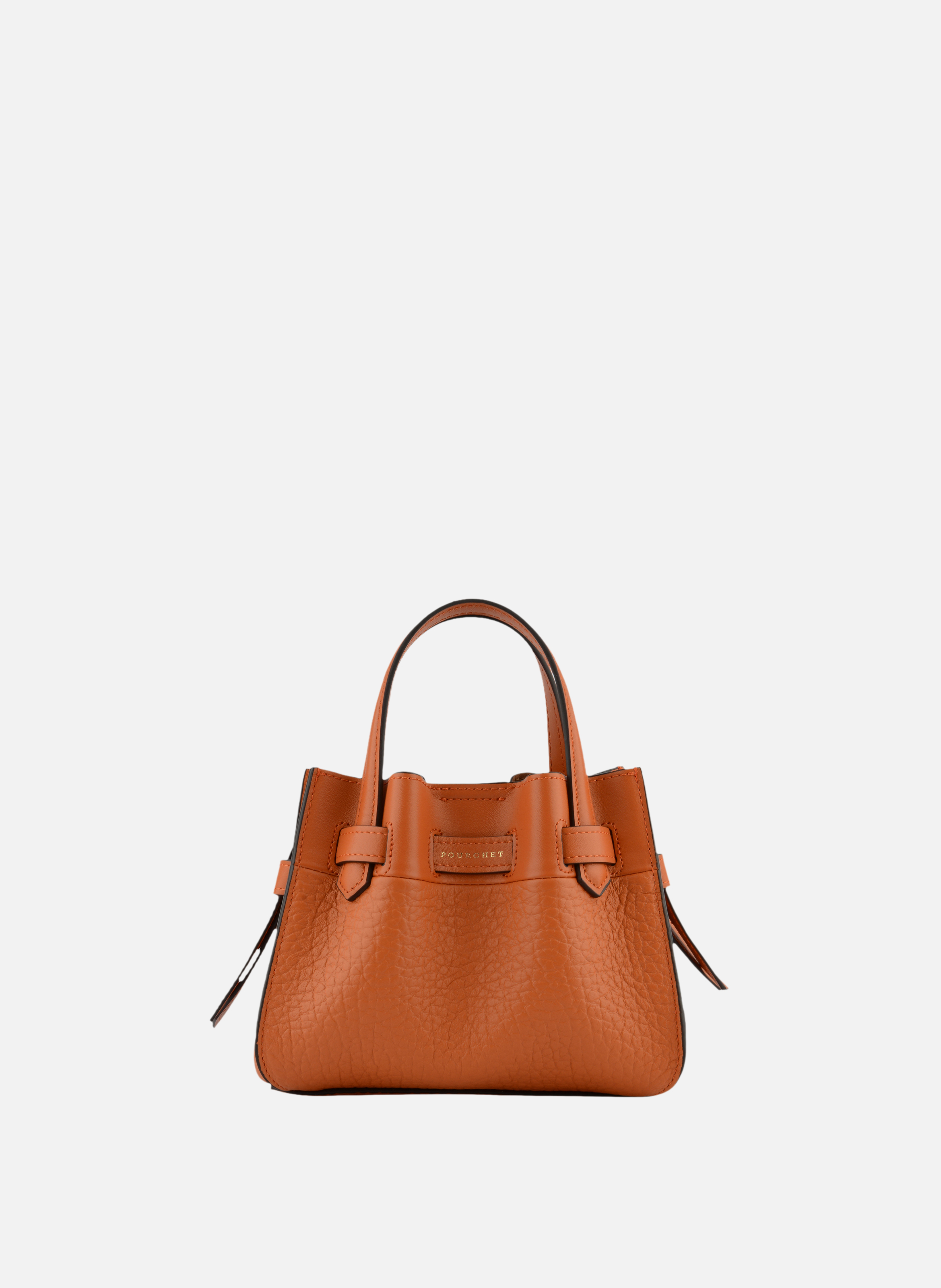 Blossom | sac à main nano en cuir de vachette  Orange